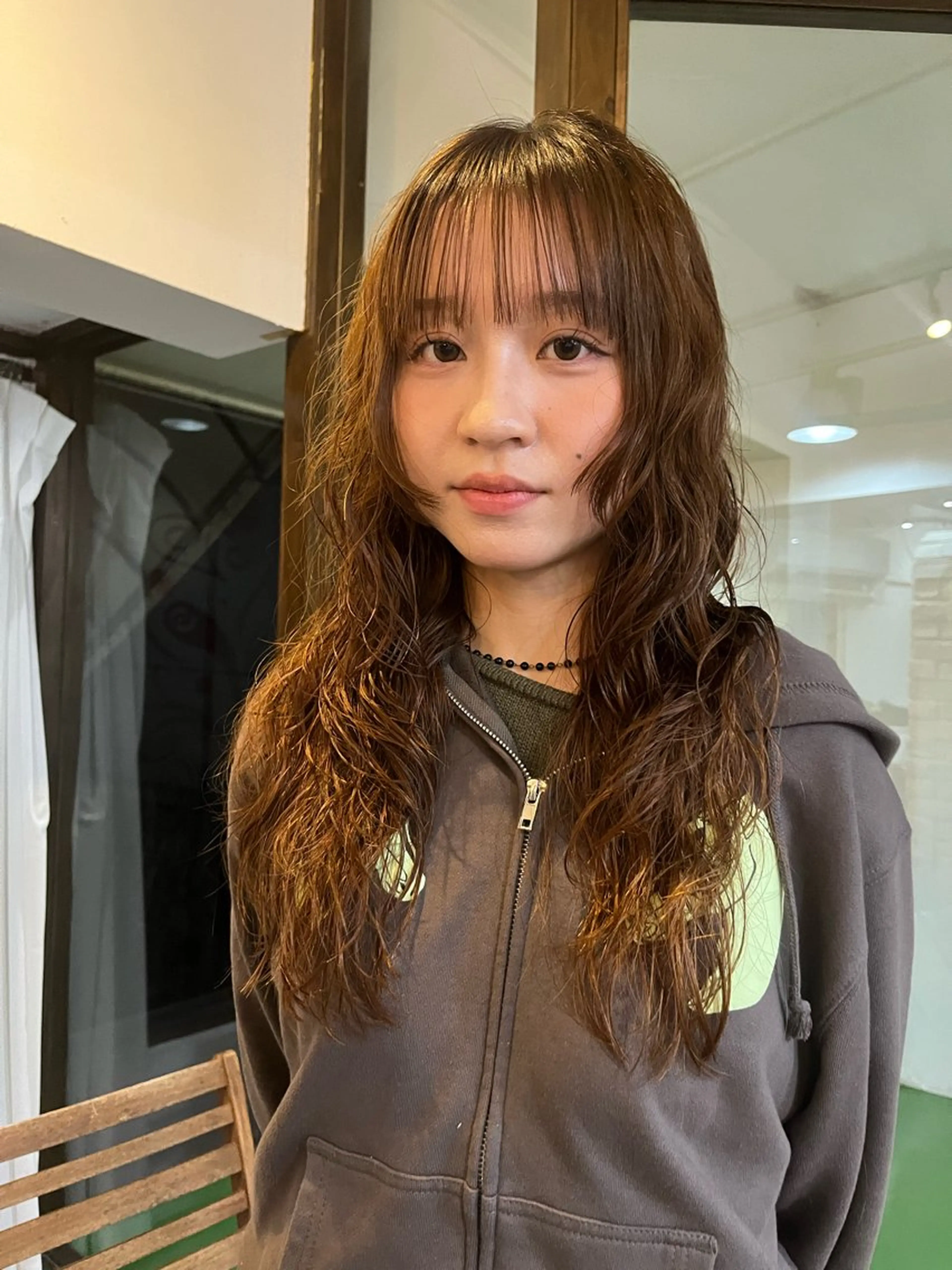 ロング カット パーマ heir studio Baretta所属・山本 銀次郎のヘアスタイル