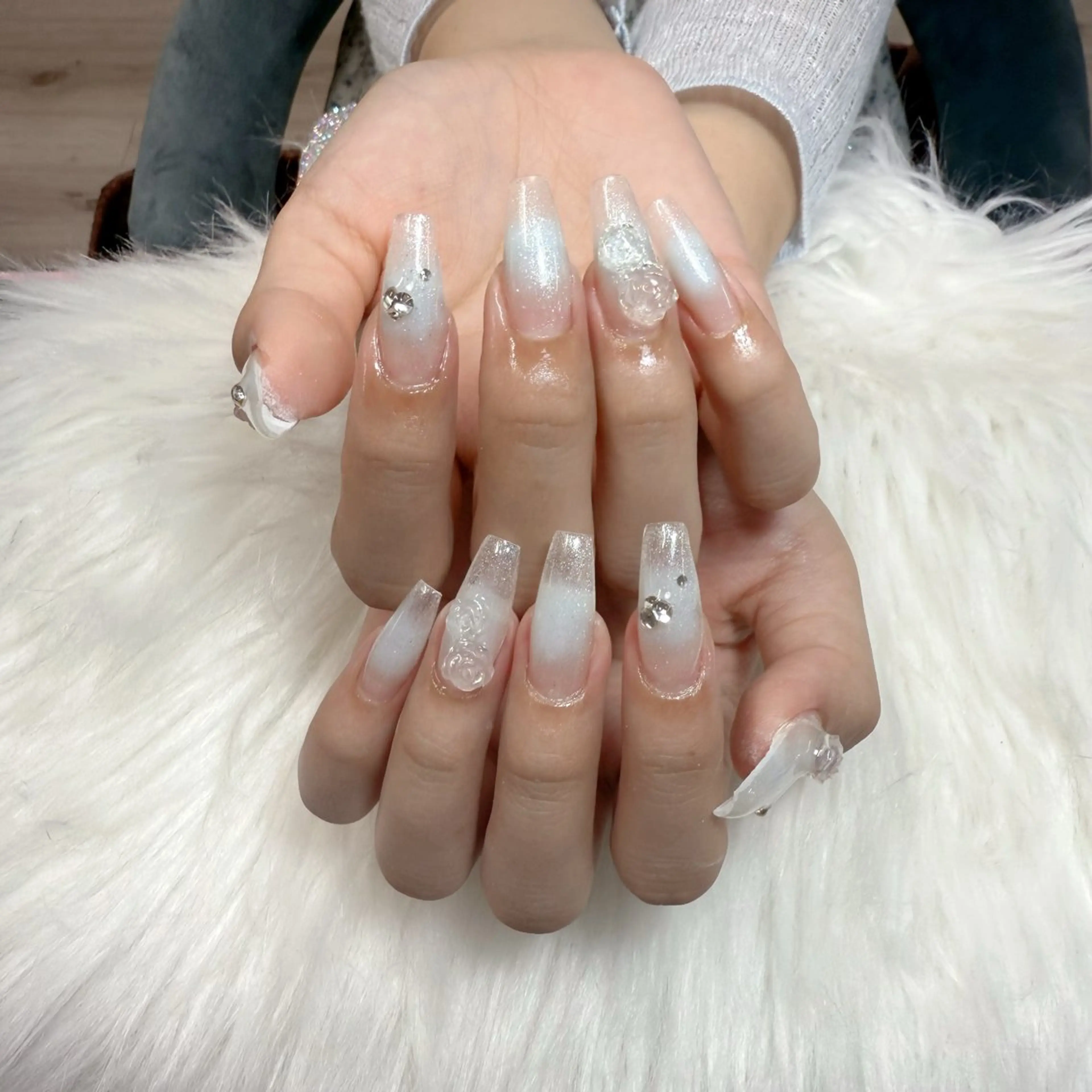 ネイル ハンドネイル 🐰Lemode🤍 パラジェル取扱店のネイルデザイン