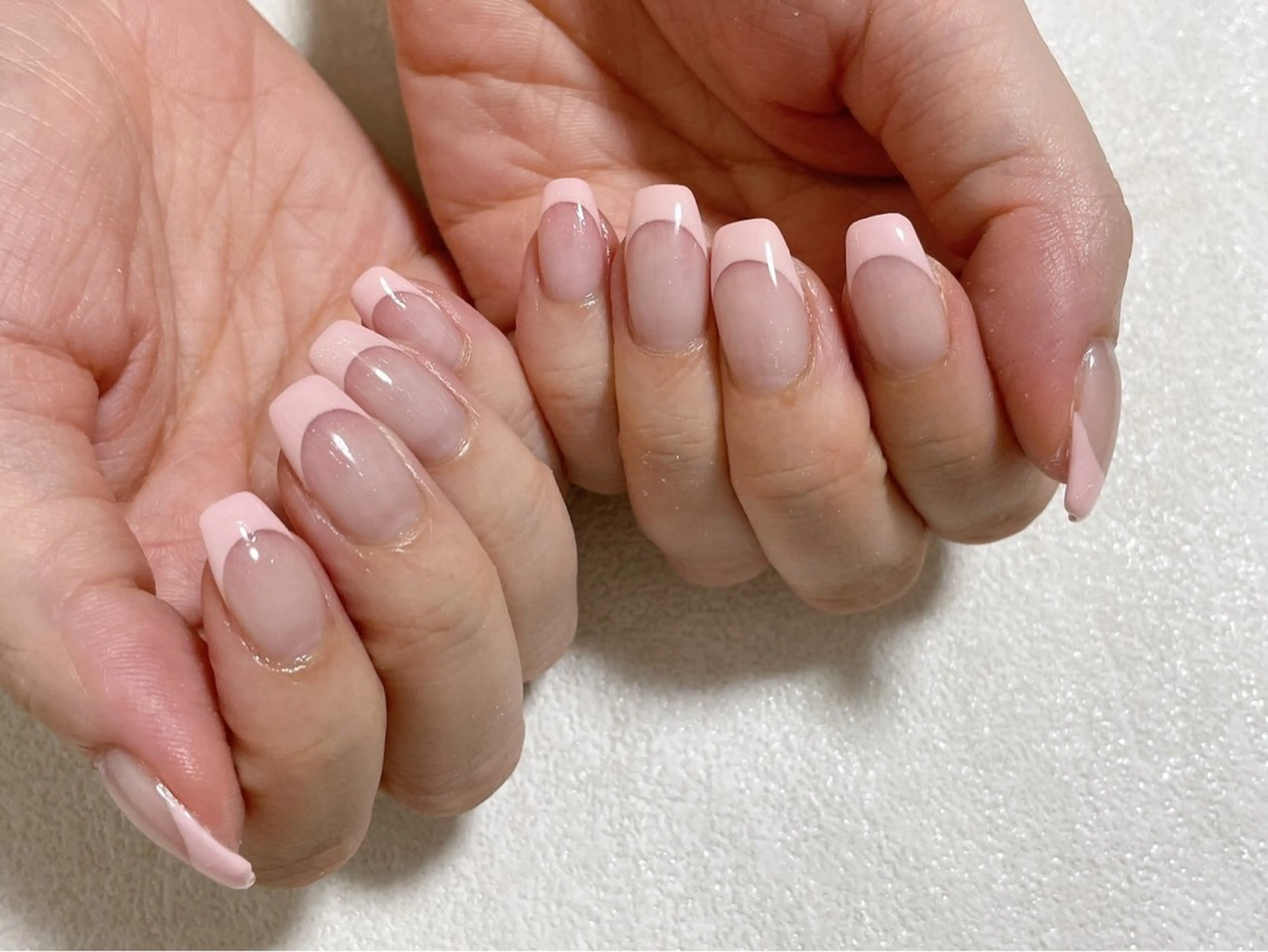 ネイル オーロラネイル フットネイル フレンチネイル ジェルネイル マグネットネイル Mogu nail 二子玉川のネイルデザイン