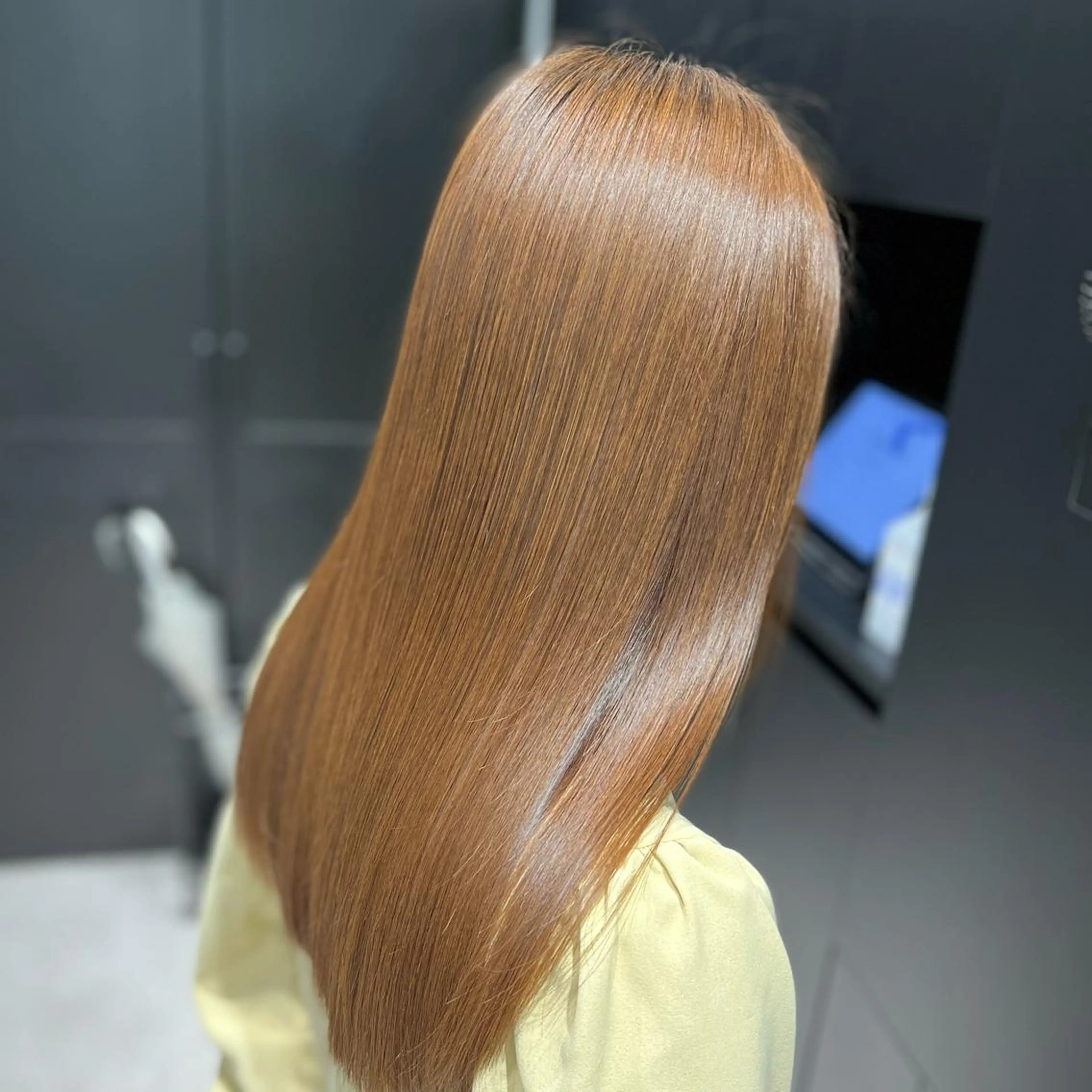 ロング 縮毛矯正　野口 恵のヘアスタイル