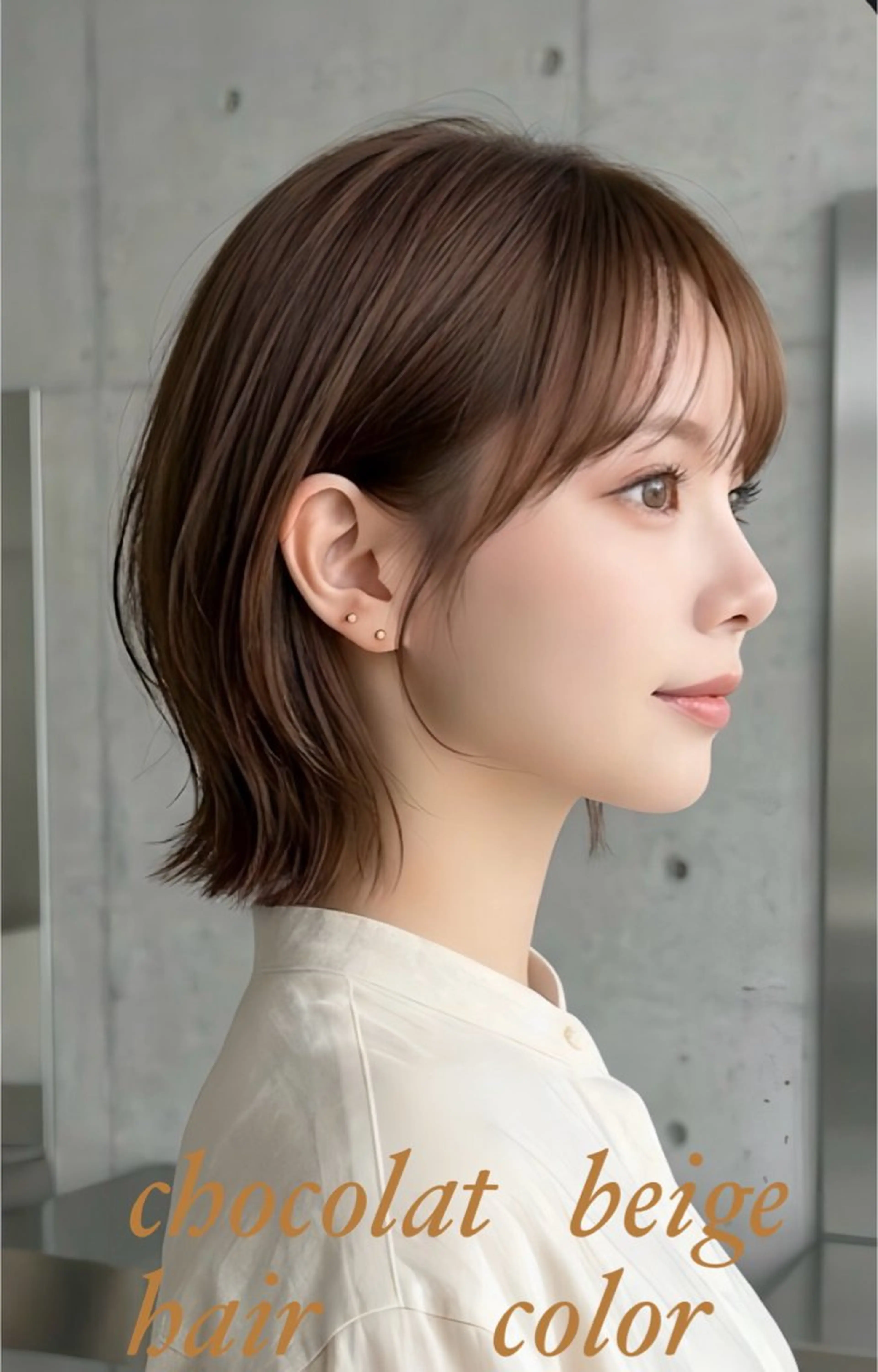 ショート カラー カット ヘアカラー M.SLASH 辻 孝志のヘアスタイル