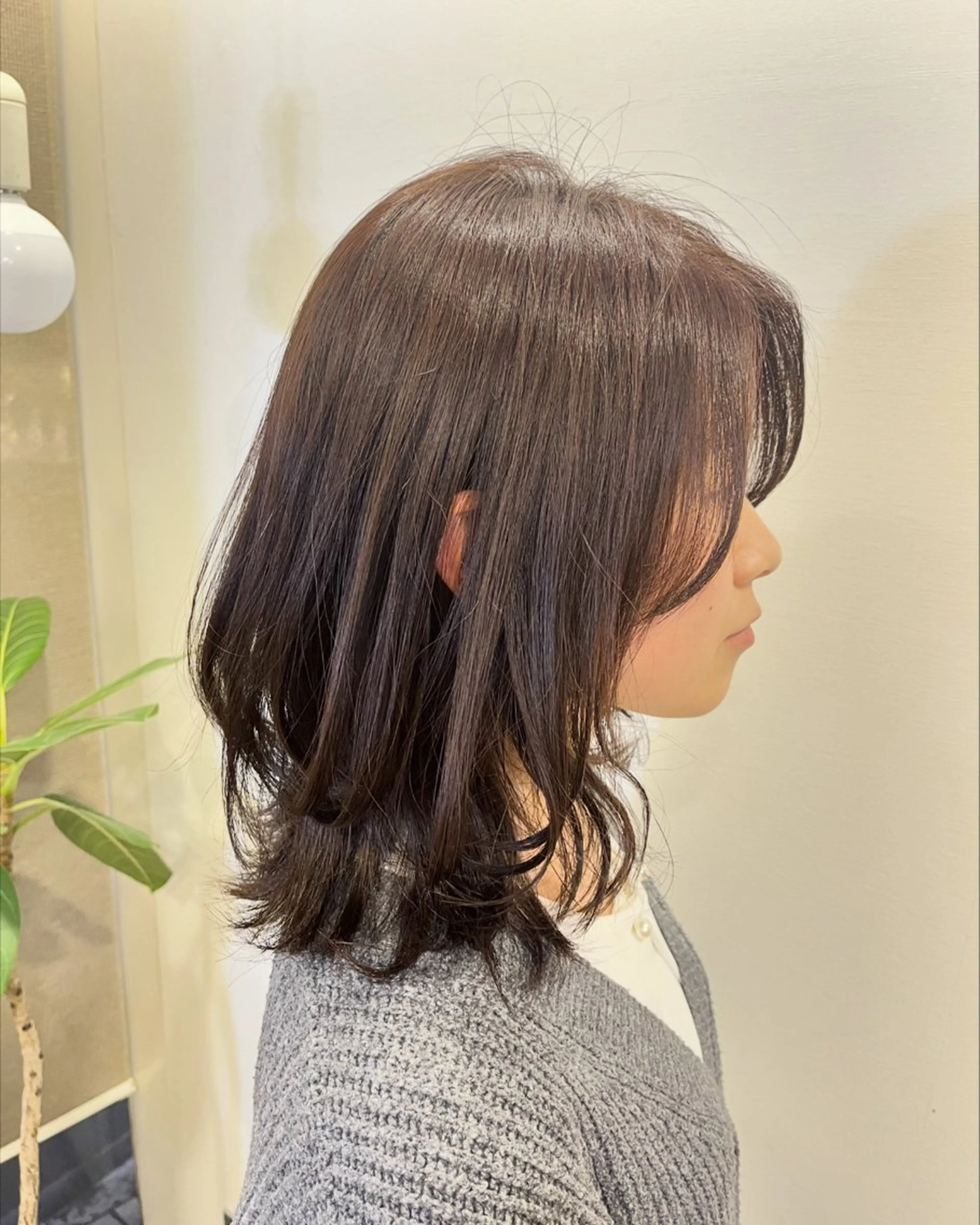 セミロング anon所属・田中 結月のヘアスタイル