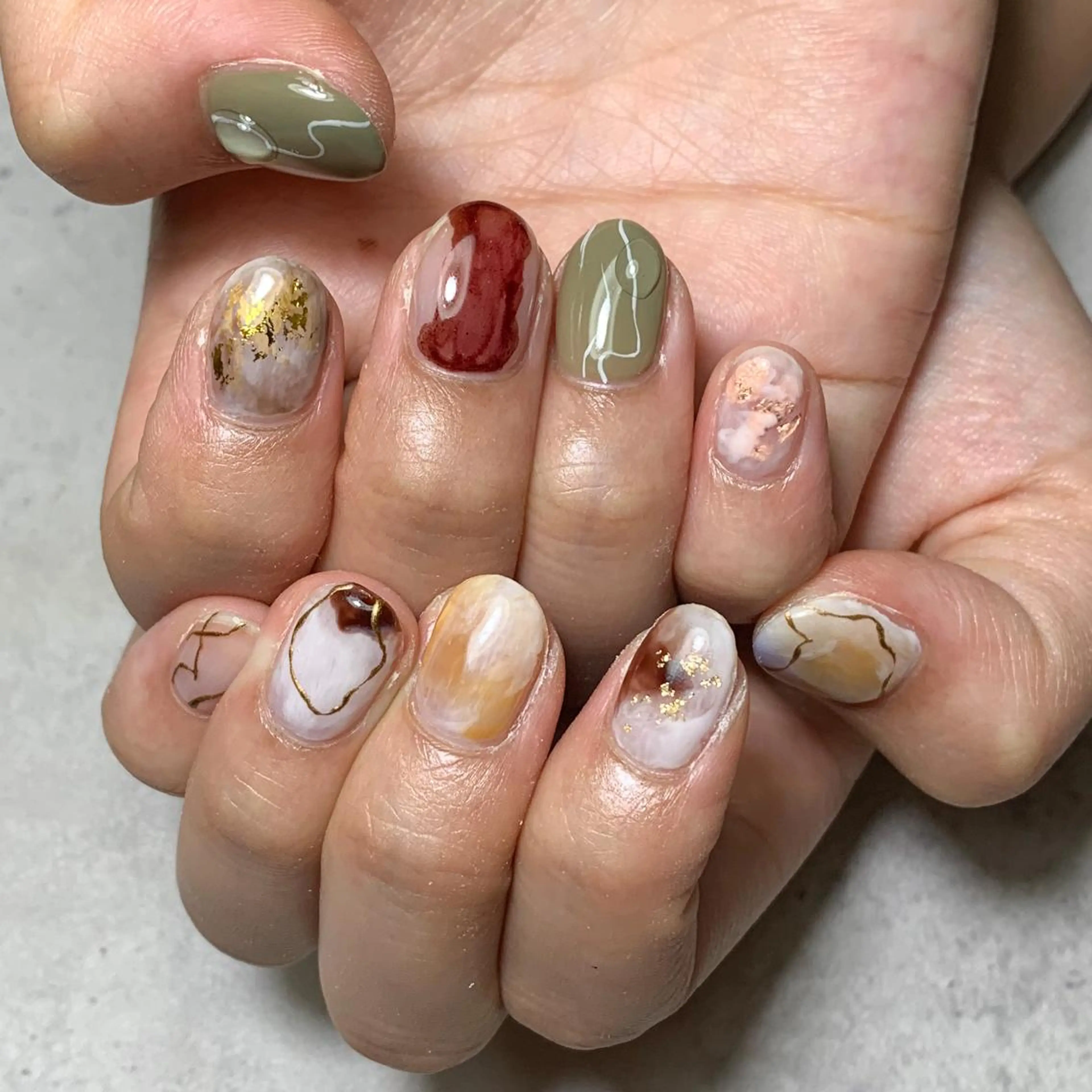 ネイル atelier　FIORITURA所属・FIORITURA aiのネイルデザイン