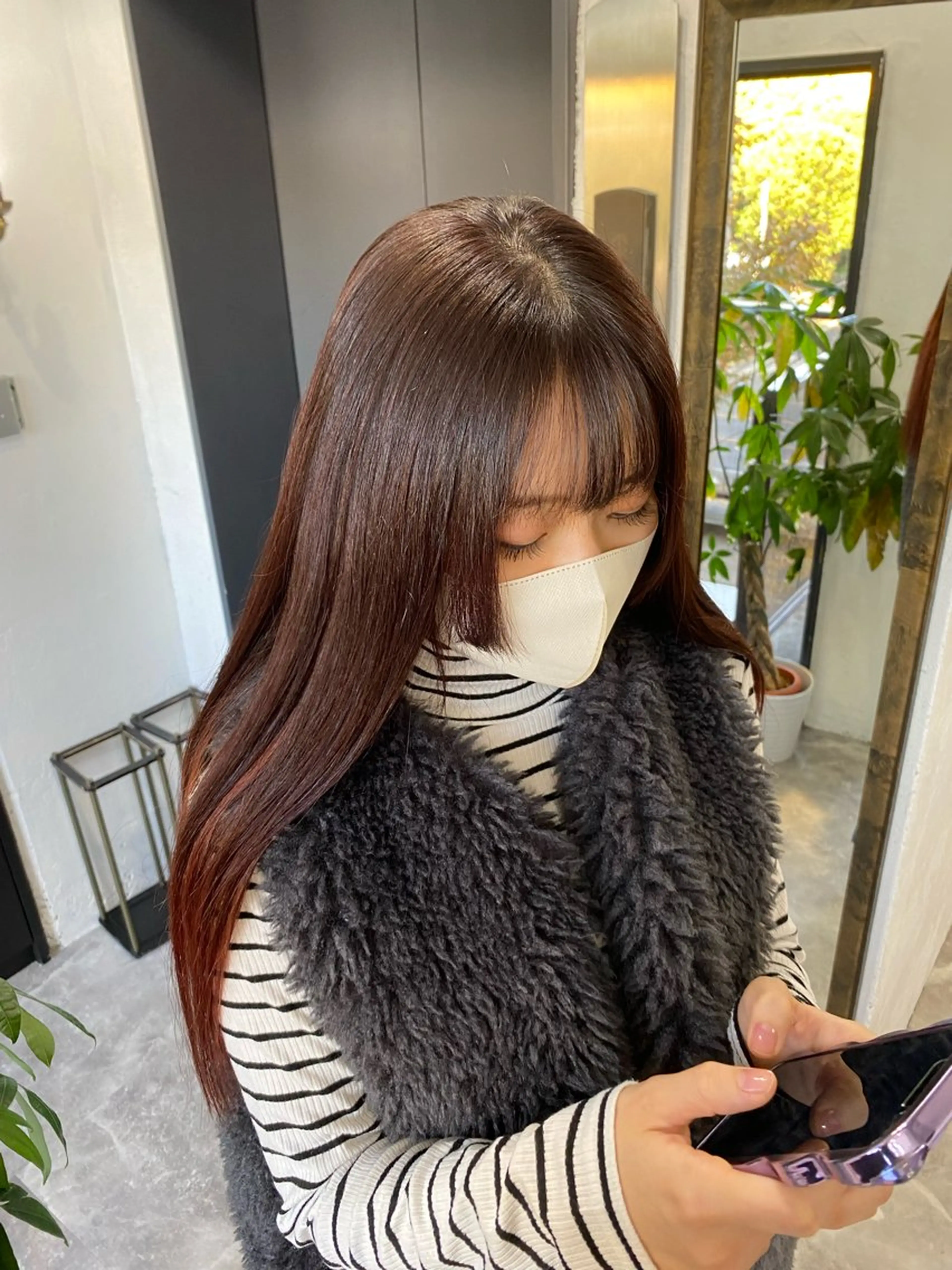 ロング カラー ヘアカラー トリートメント 🌻Insta指名 NO.1🌻Shoのヘアスタイル