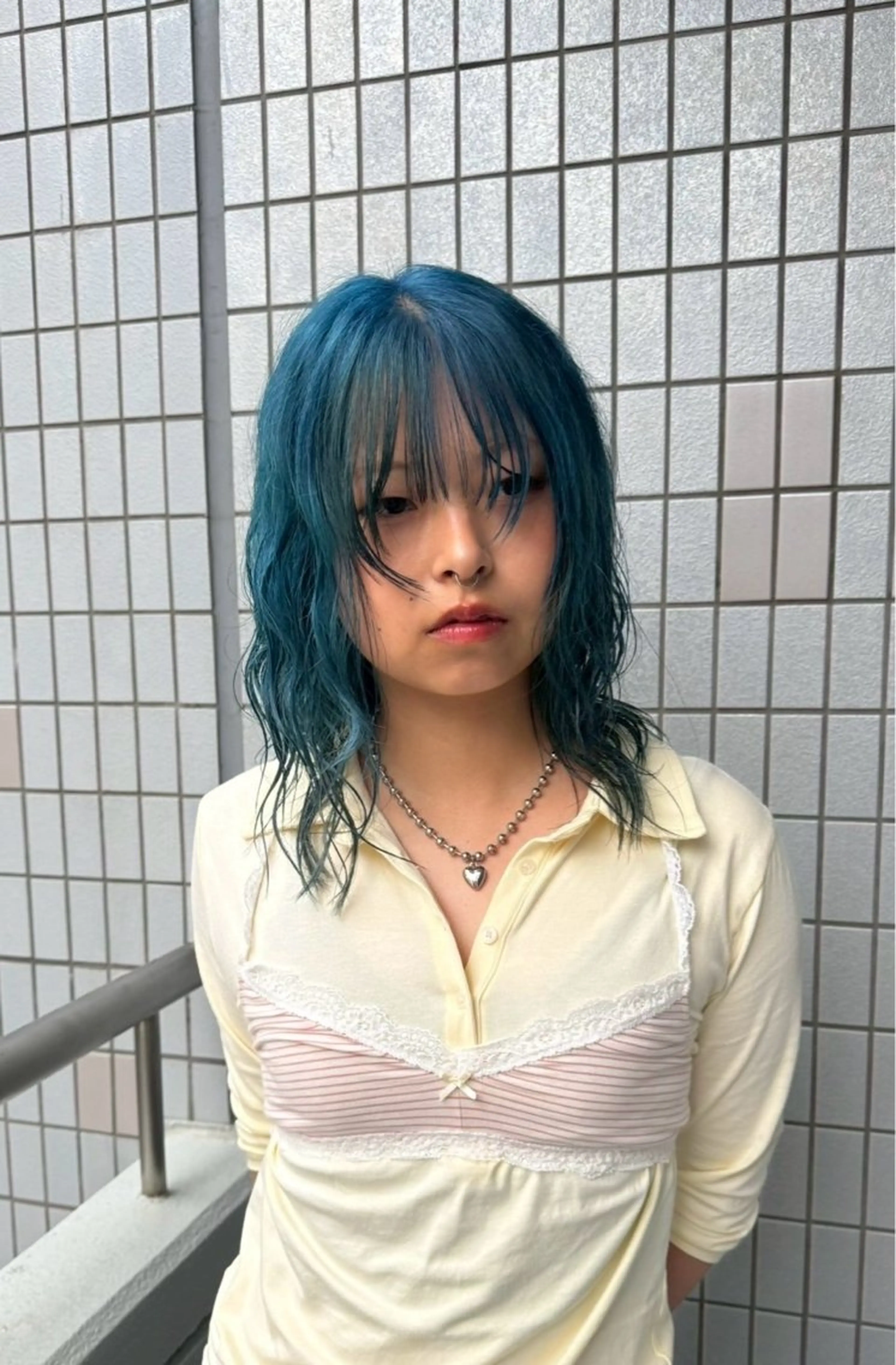 ミディアム カラー moon/髪質改善/ ブリーチ/レイヤー☪のヘアスタイル