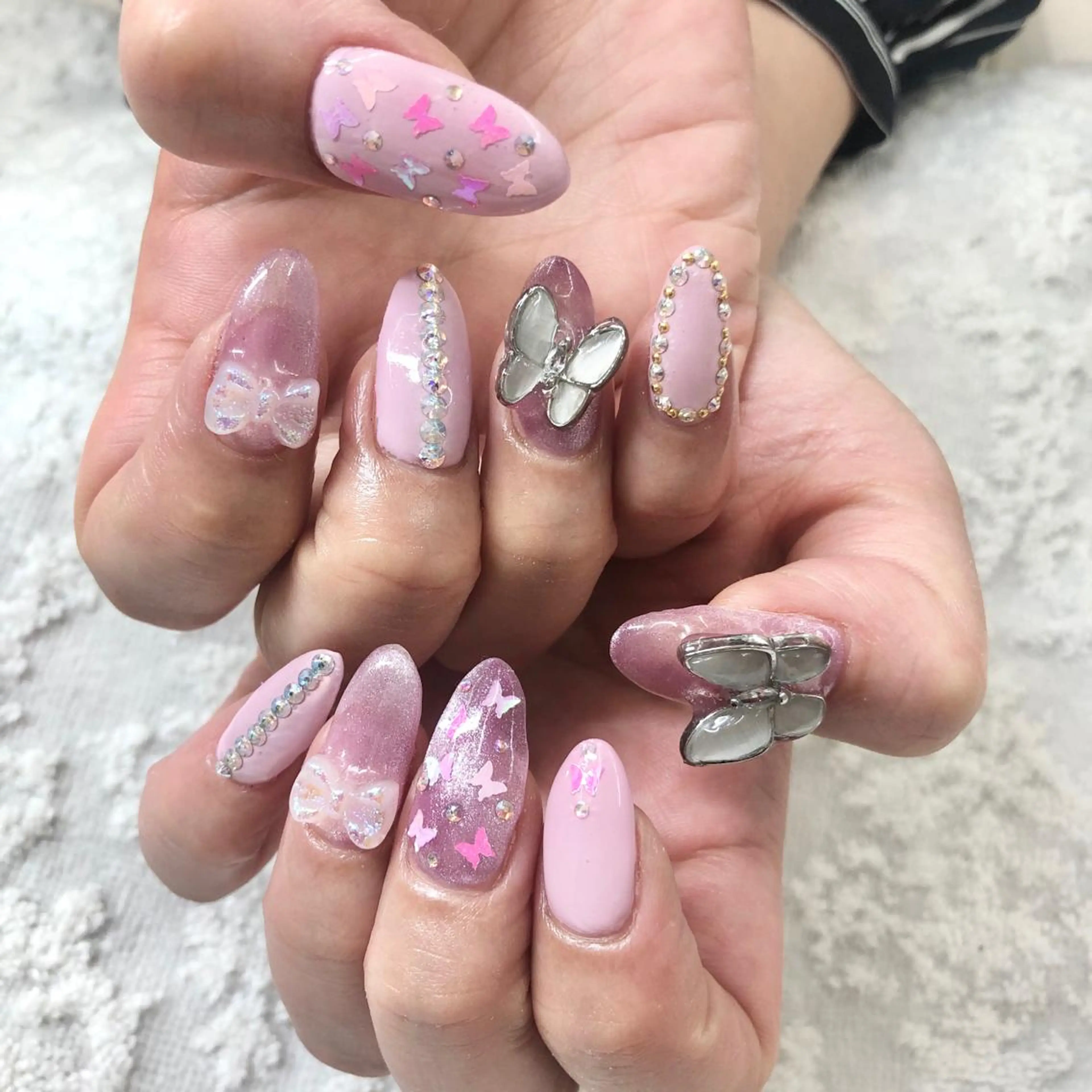 ネイル マグネットネイル 🎀AYAKO 🎀中韓ネイルのネイルデザイン