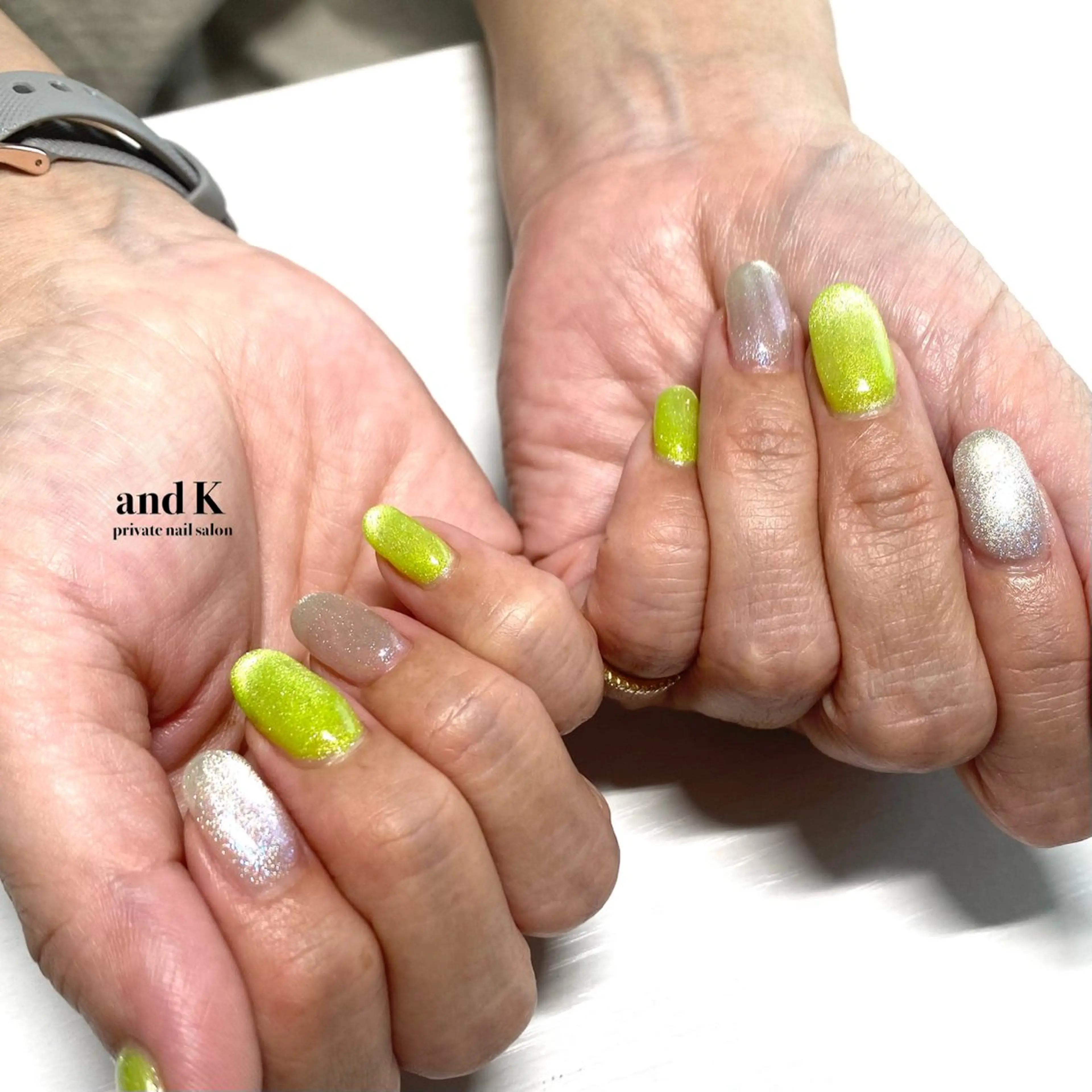 ネイル マグネットネイル andK nail salonのネイルデザイン