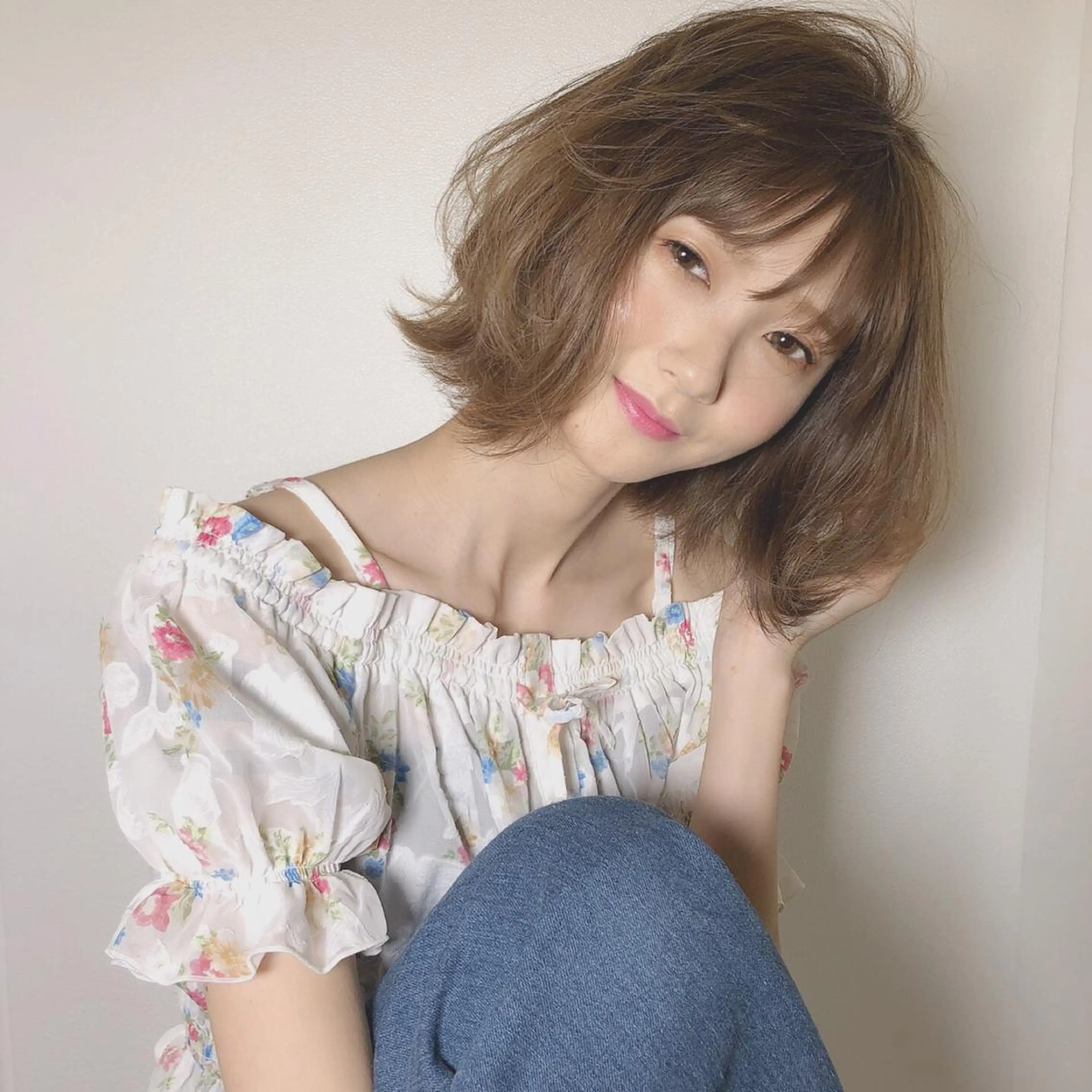 ショート カラー 店長/mao/ 前髪/顔周りカットのヘアスタイル