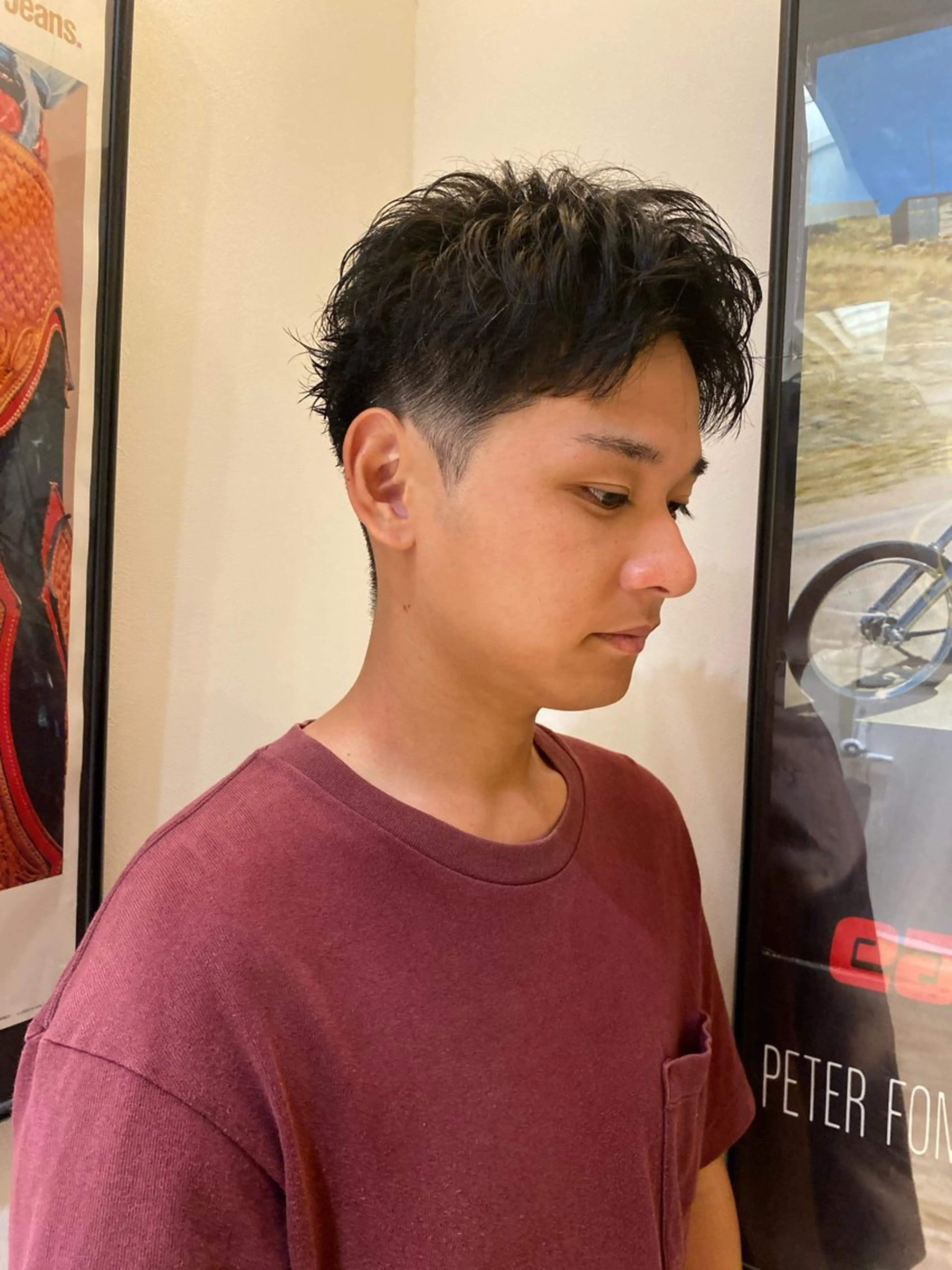 ショート メンズ アメカジmen's salon LUAU LOUGH【アメカジ メンズサロン ルアウラフ】所属・鈴木 静のヘアスタイル