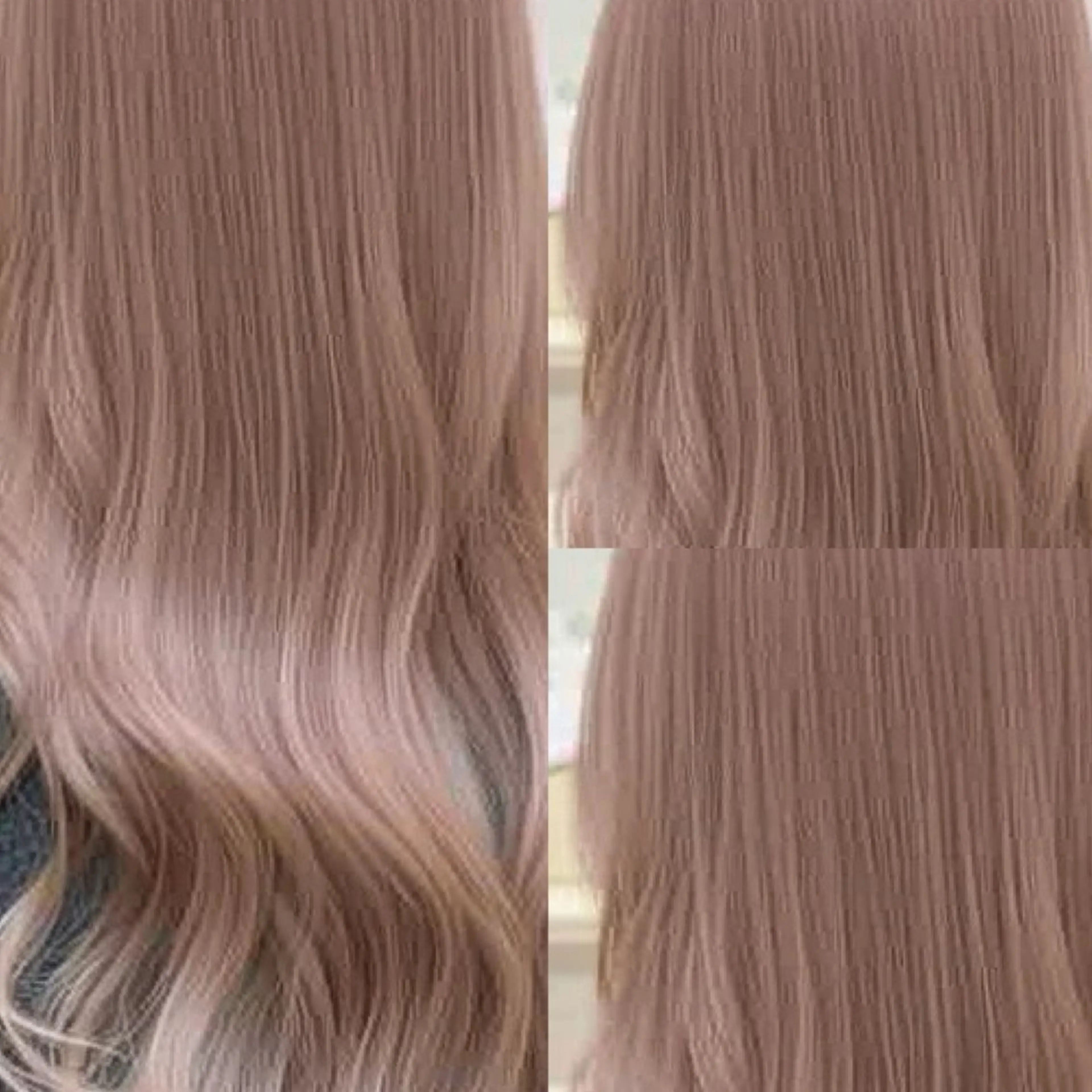 ロング カラー ベージュカラー ブリーチ ケアブリーチ ケアカラー 透明感カラー カット ヘアカラー トリートメント 👑髪質改善wカラー /ハイトーン/アユカのヘアスタイル