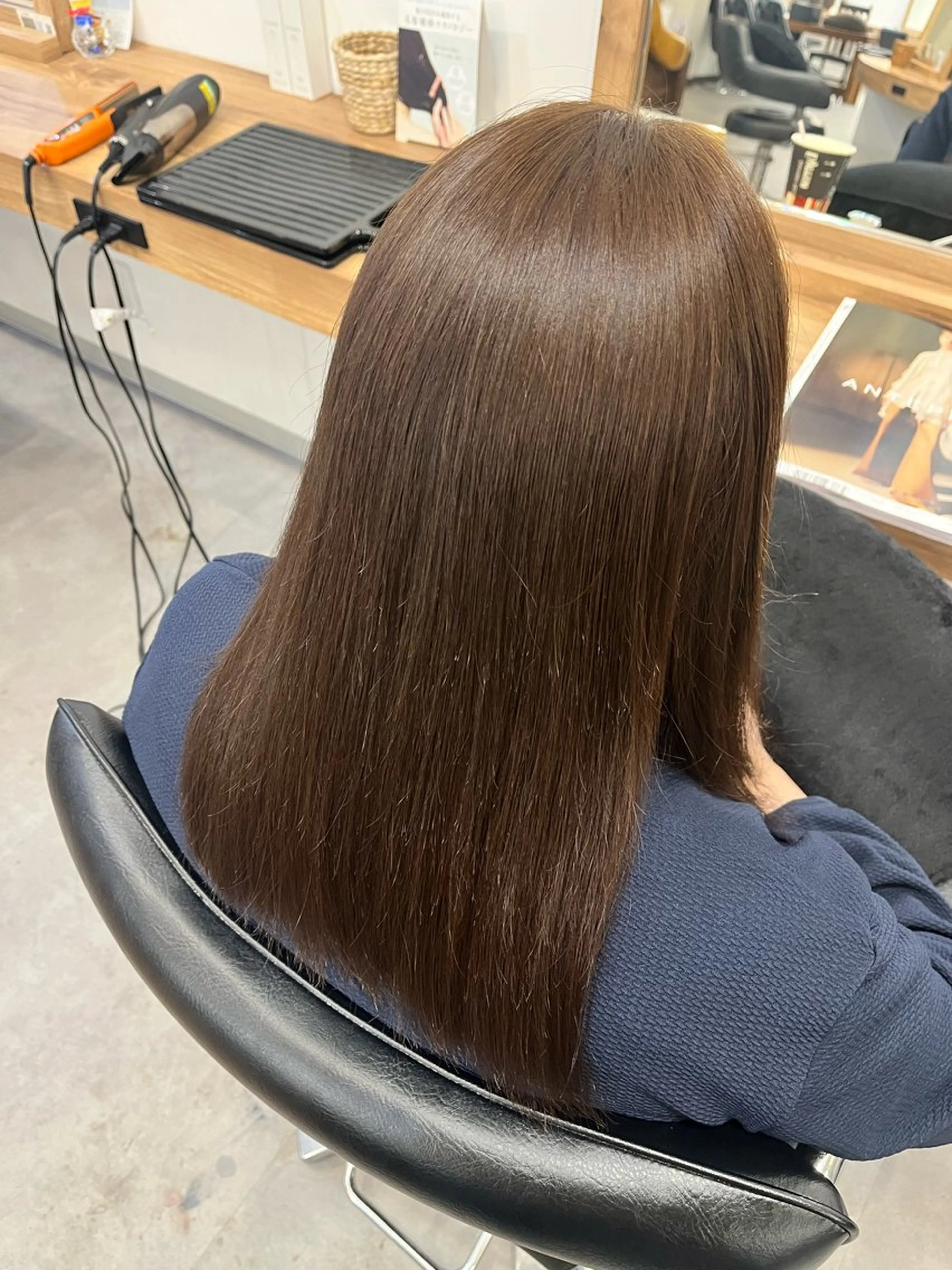 ロング カラー ヘアカラー 黒川 綾音のヘアスタイル