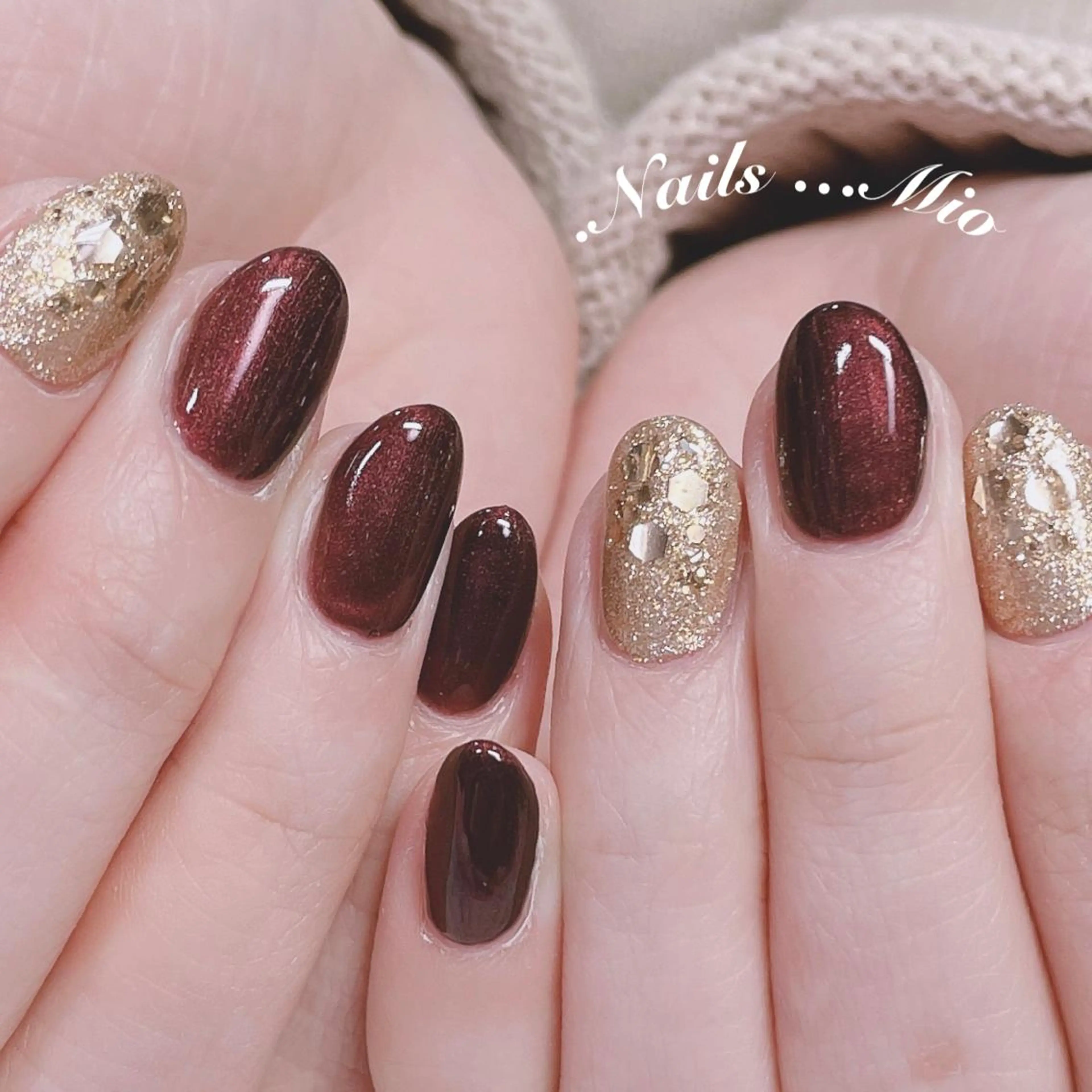 ネイル ジェルネイル .Nails Mio 赤羽西ネイルサロンのネイルデザイン