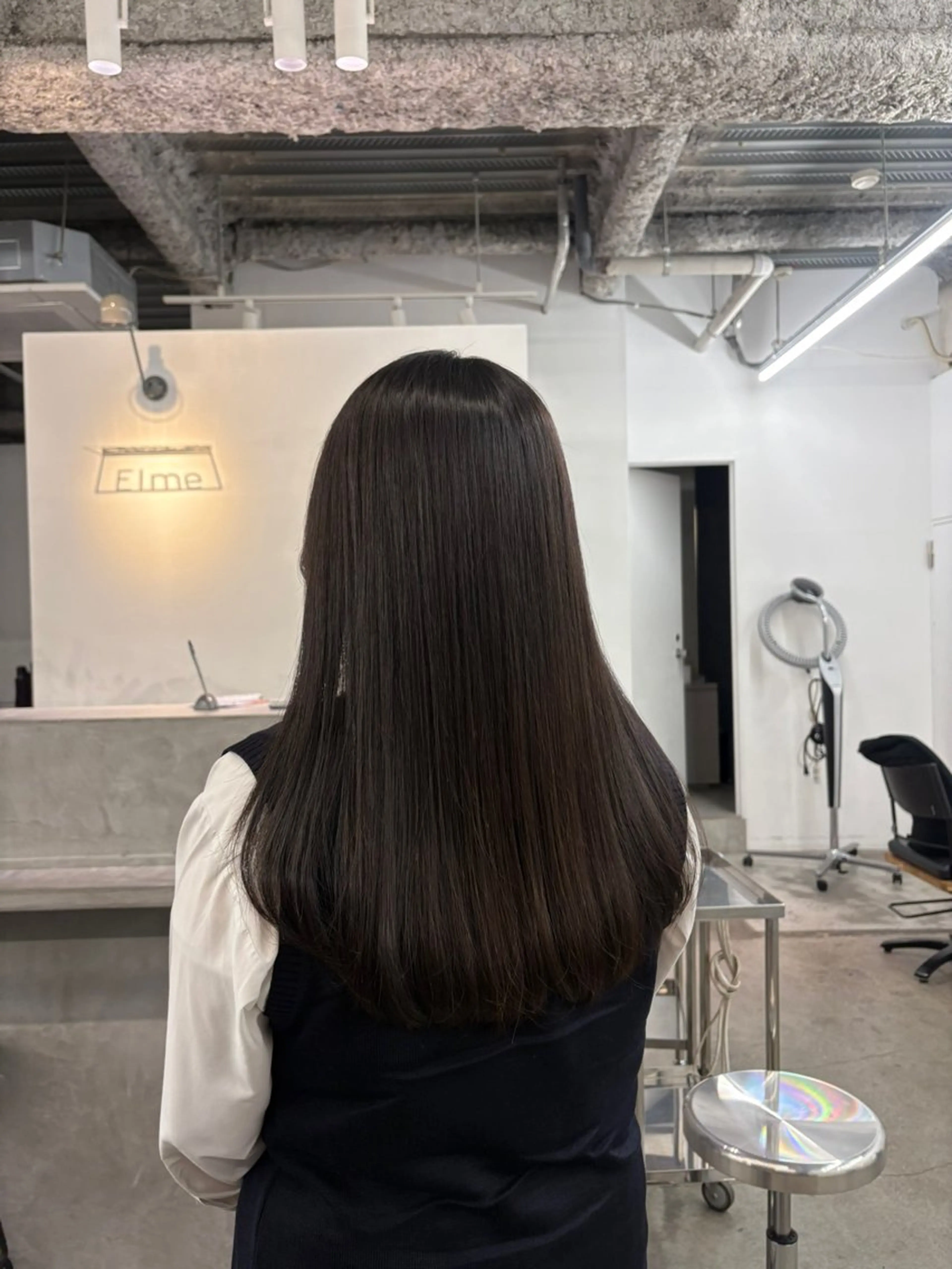 ロング カラー パーマ 透明感カラー 縮毛矯正 カット ヘアカラー 縮毛矯正 パーマ×透明感カラー MIOのヘアスタイル
