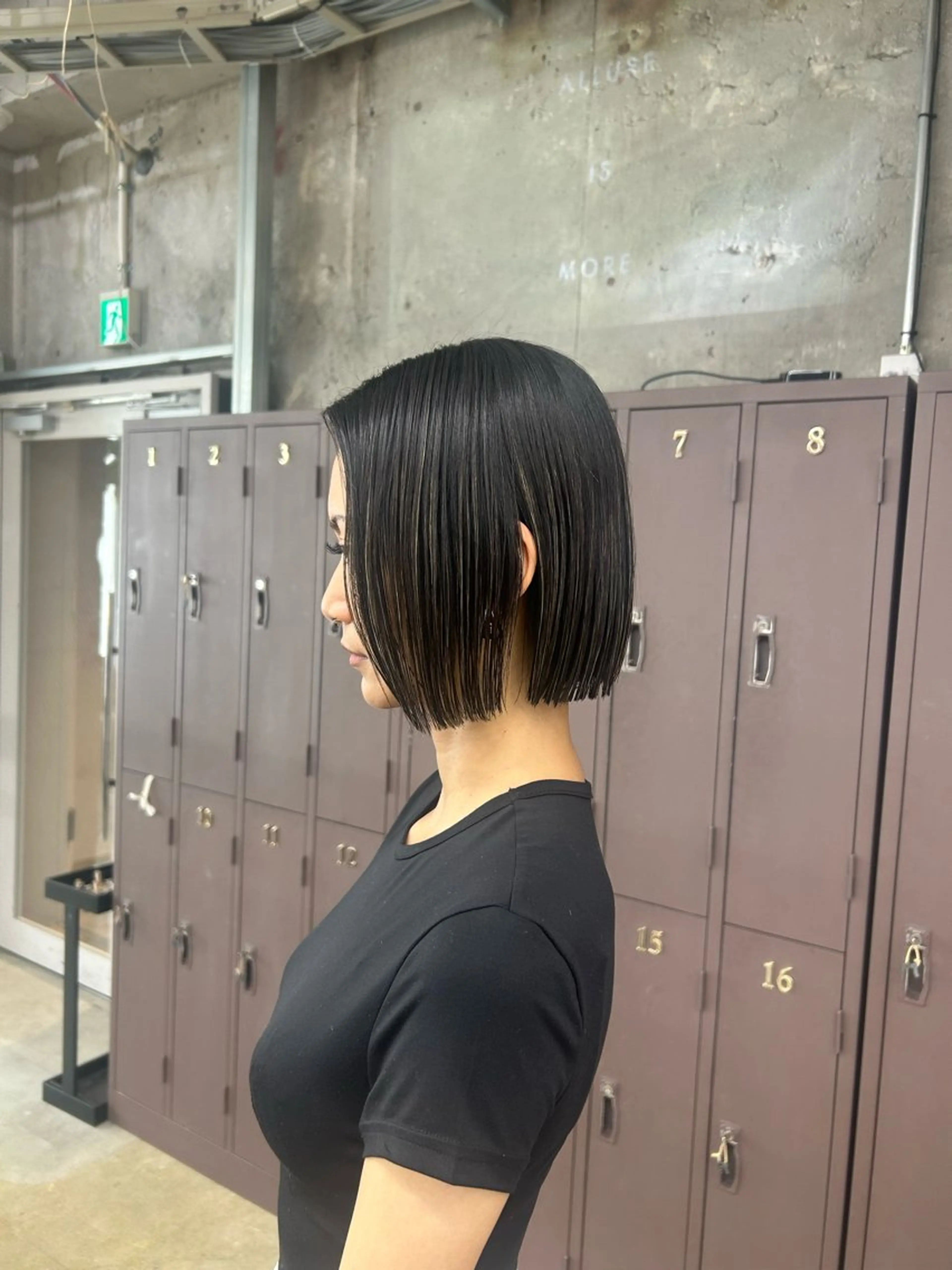 ミディアム ヘアカラー 縮毛矯正 大本 メンズ/パーマのヘアスタイル