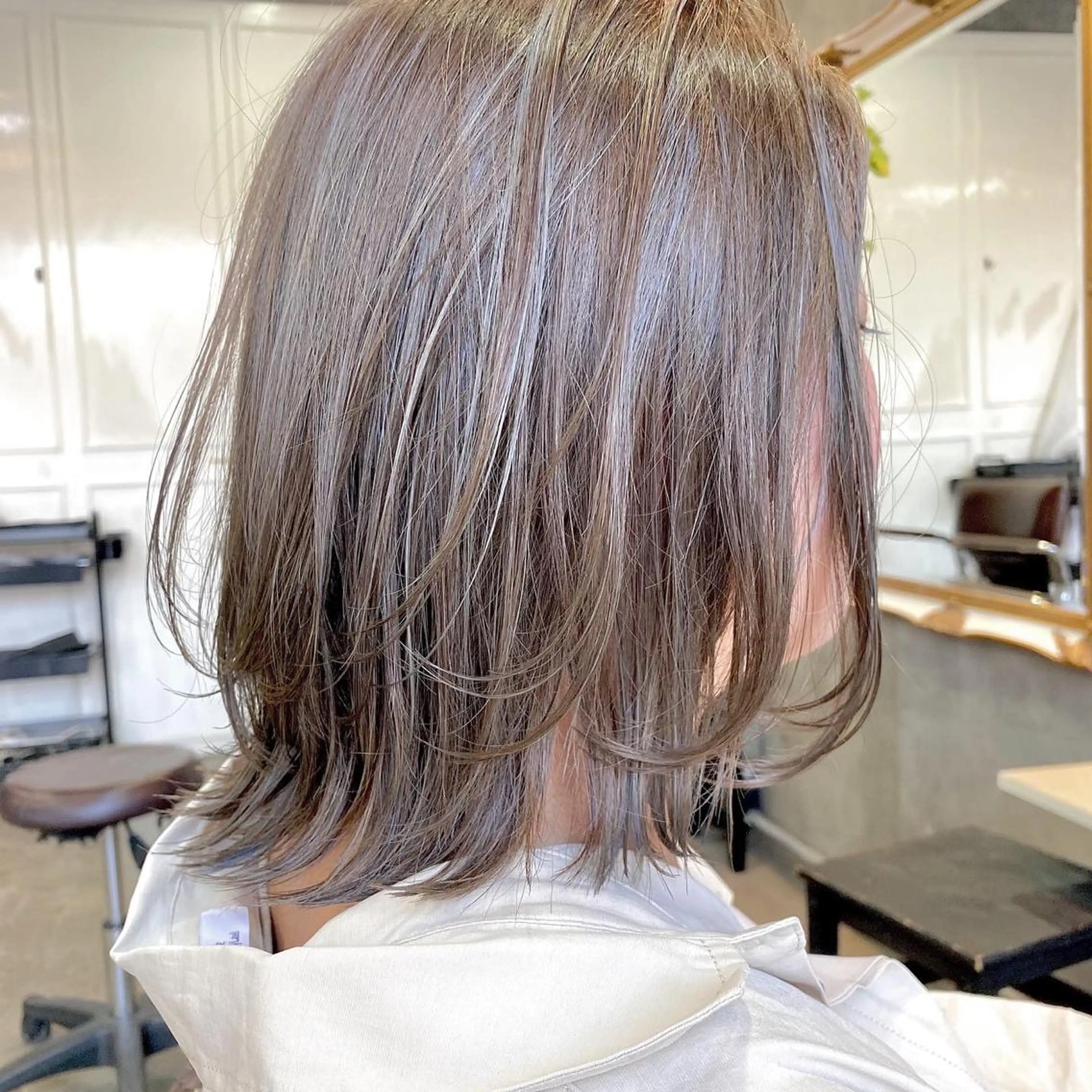 ミディアム カラー ヘアアレンジ カット ヘアカラー トリートメント ヘッドスパ tane.所属・【ダメージレス施術】 【透明感】北村 拓也のヘアスタイル