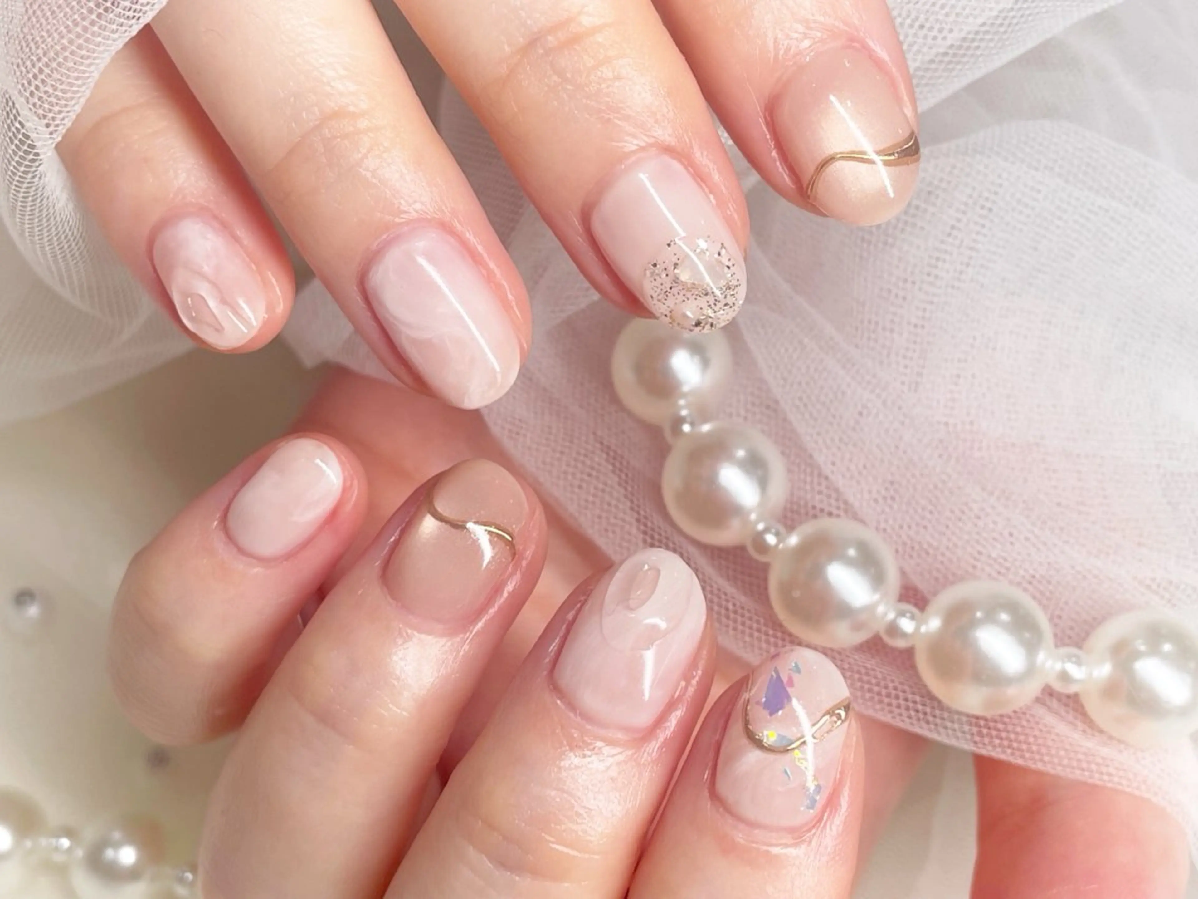 ネイル ジョアアンジェ京橋店 園田 美碧のネイルデザイン