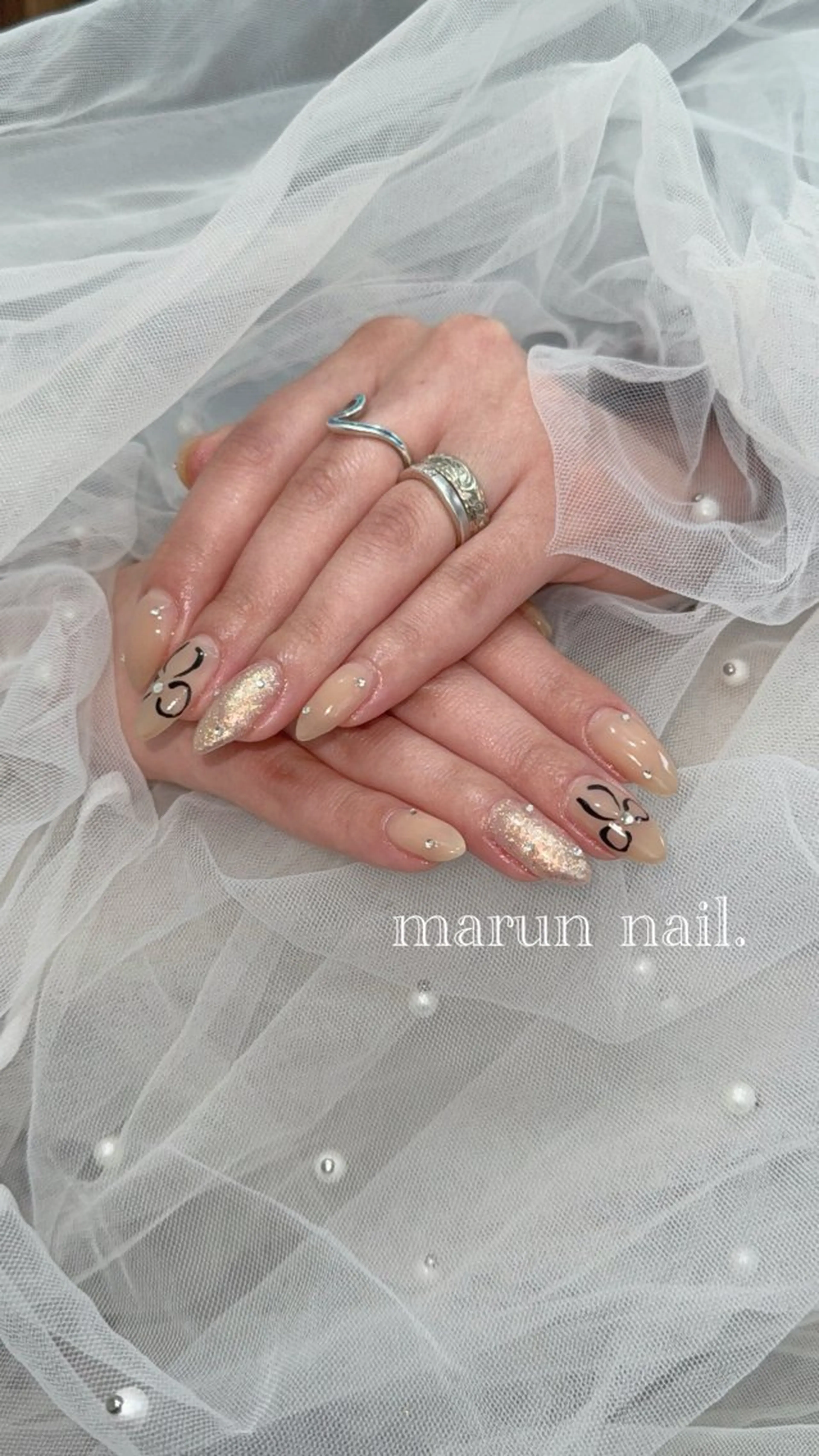 ネイル ハンドネイル marun._ megumi.のネイルデザイン