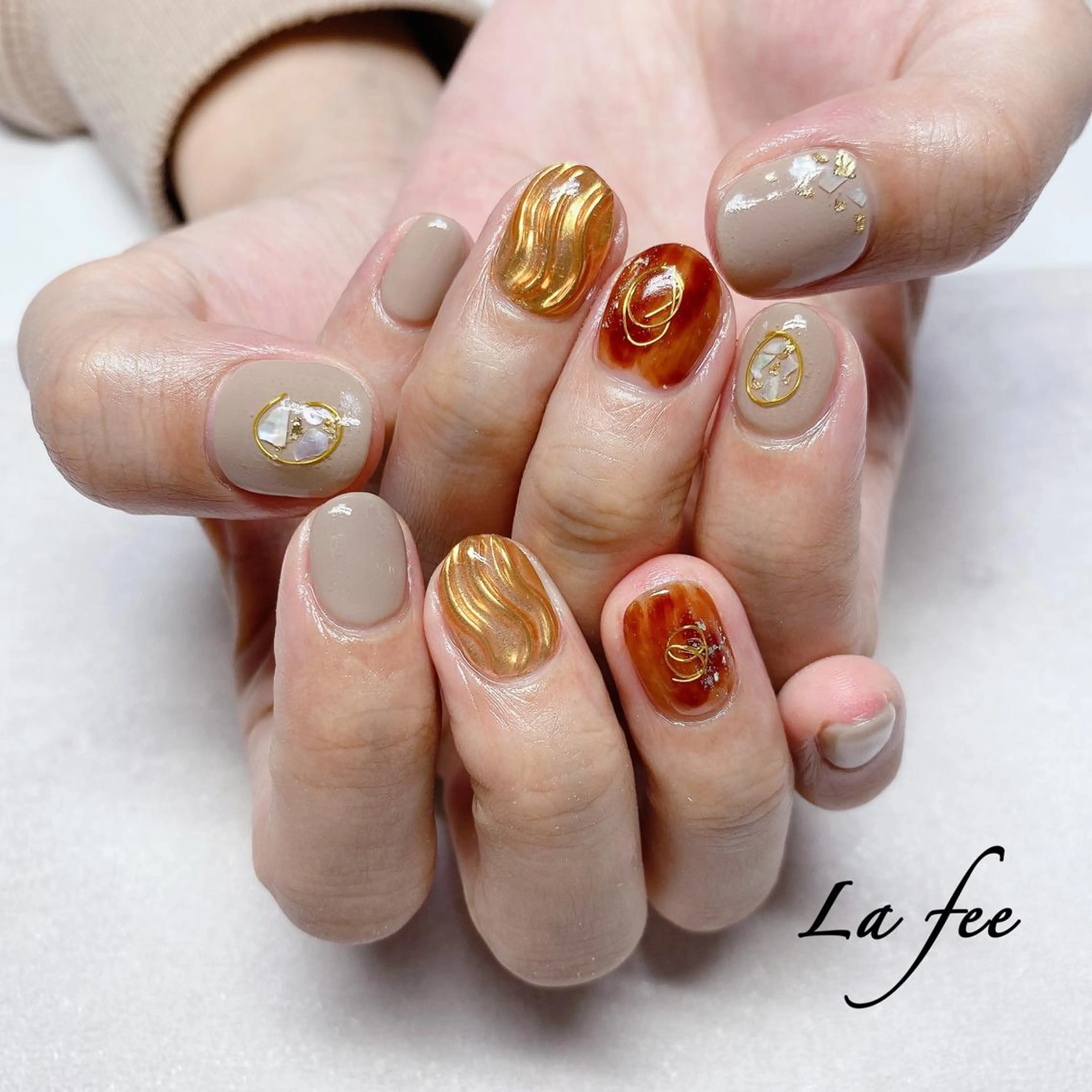 カラー ネイル La feeのネイルデザイン