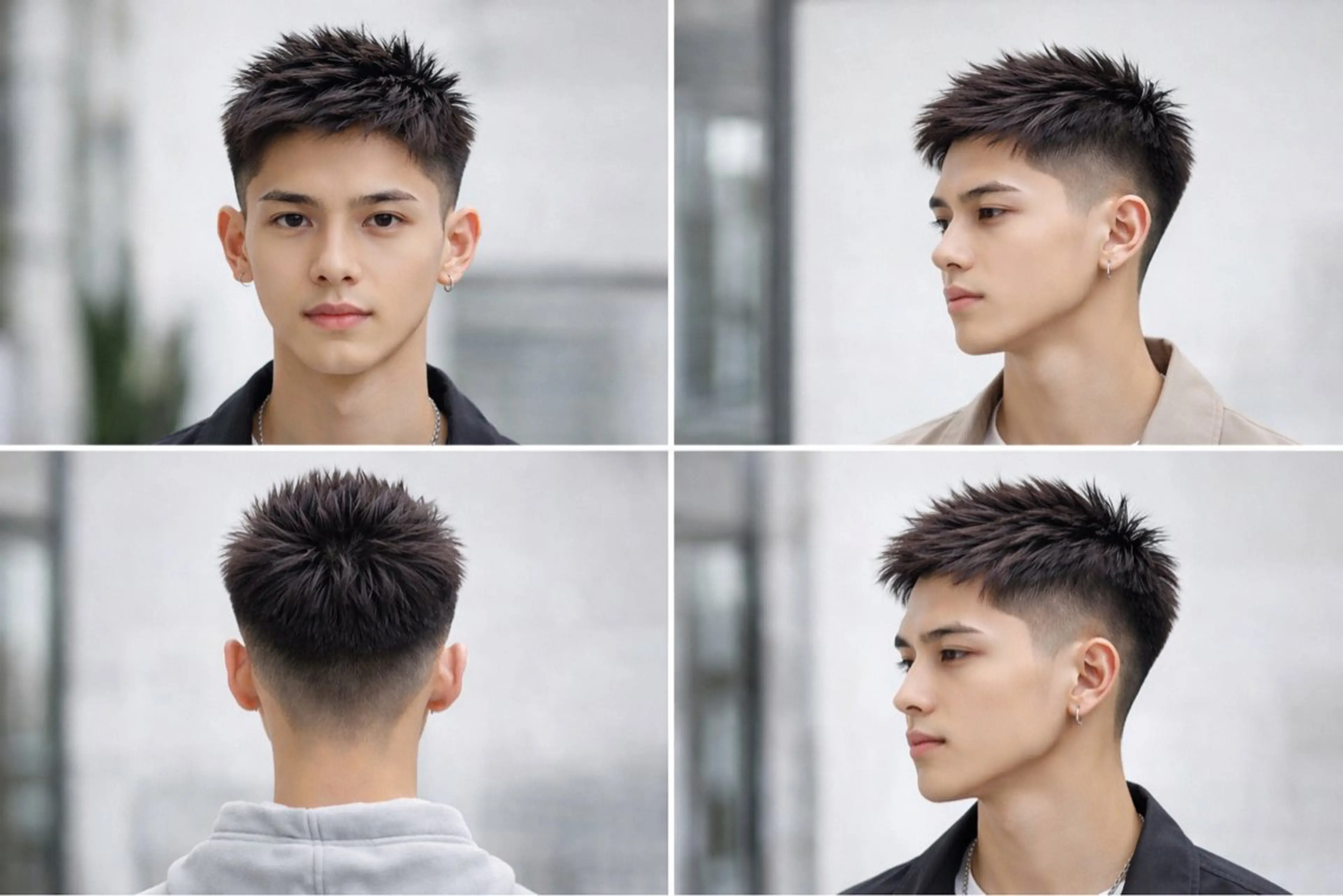 メンズ ビジネス 学生（メンズ向け） 刈り上げ メンズベリーショート 畑 美遥のヘアスタイル