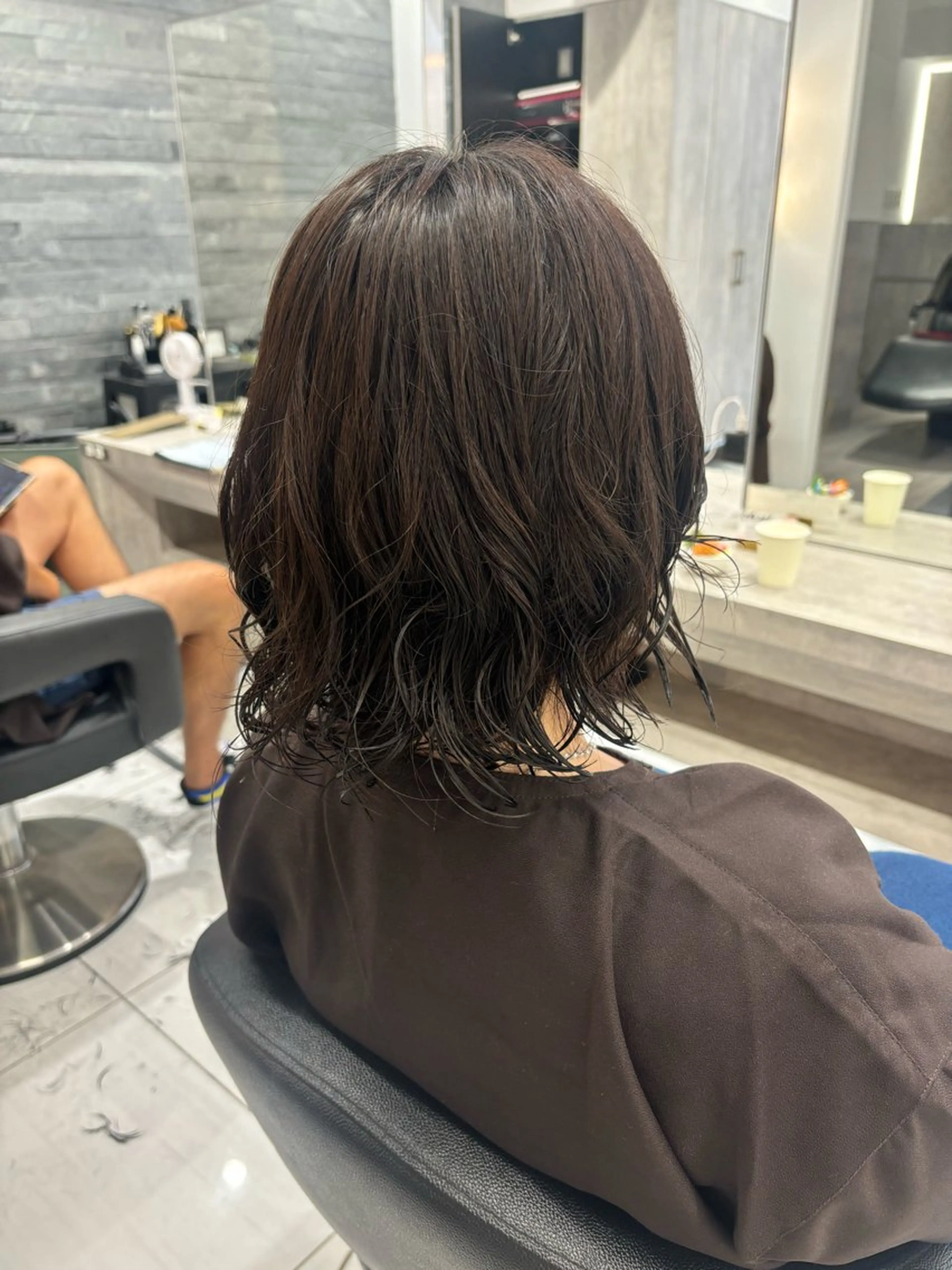 ミディアム パーマ Rina/似合う × なりたい、叶えます。のヘアスタイル