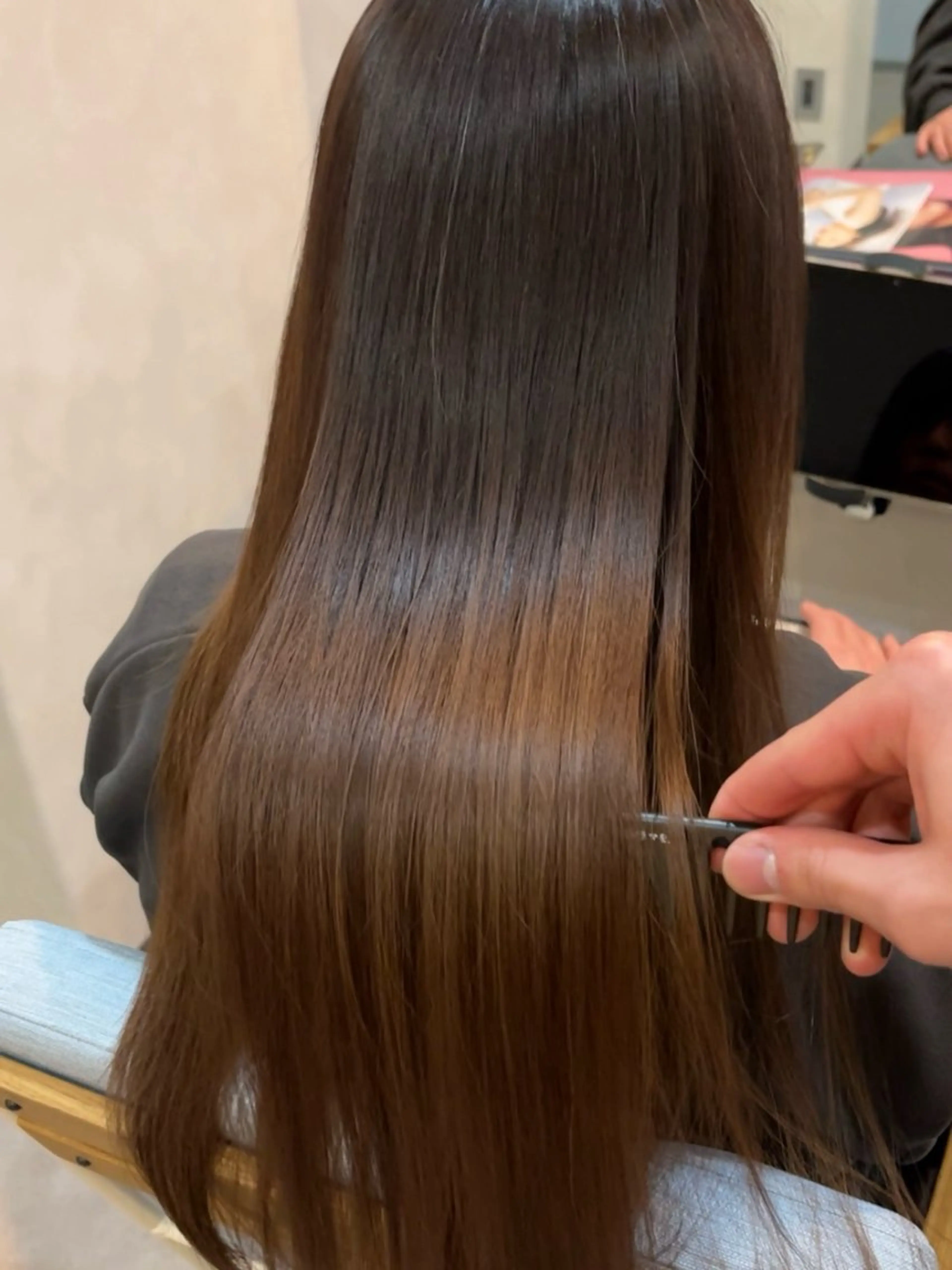 ロング 髪質改善 堀井 政輝のヘアスタイル