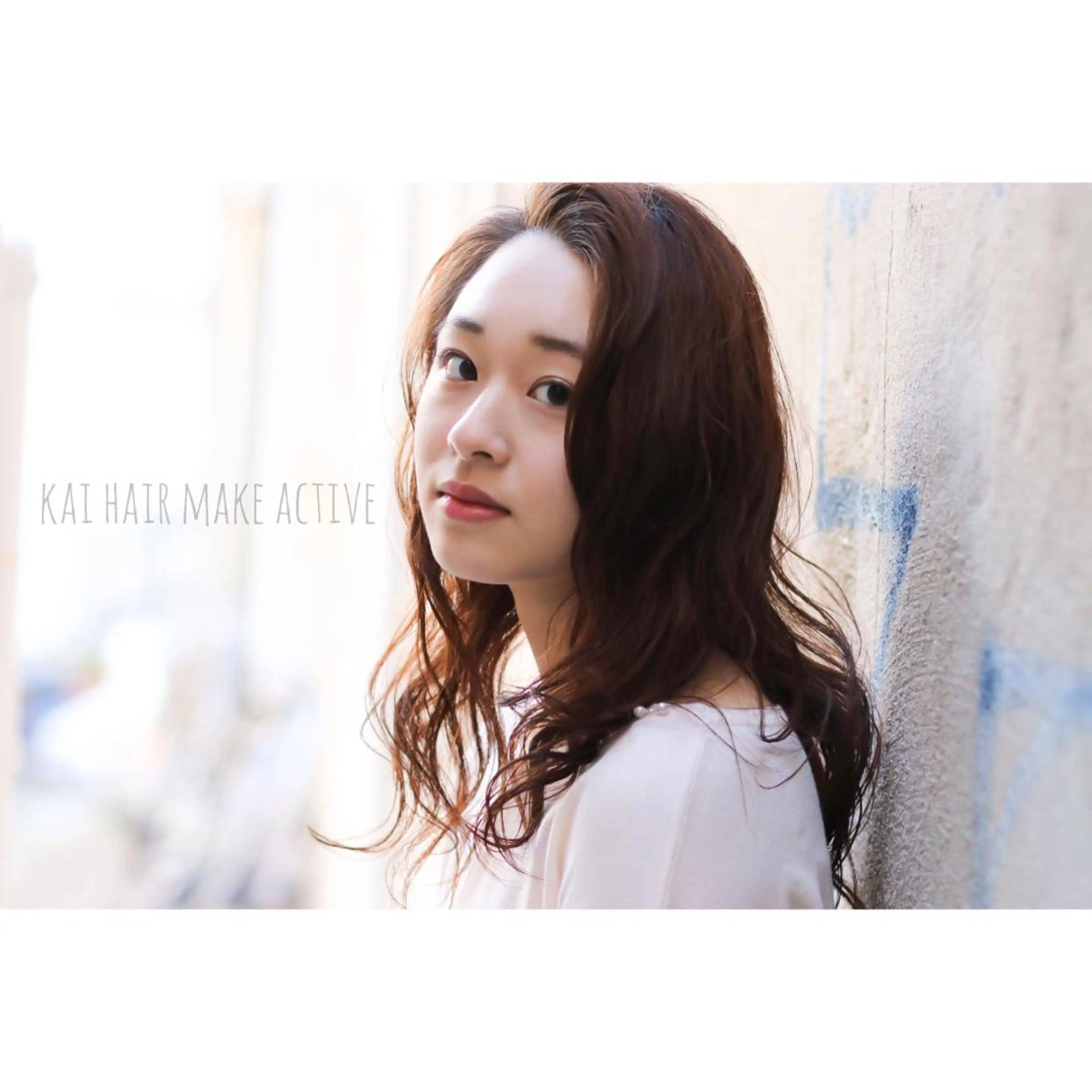 セミロング パーマ セミロングパーマ デジタルパーマ 坂東 秀幸のヘアスタイル