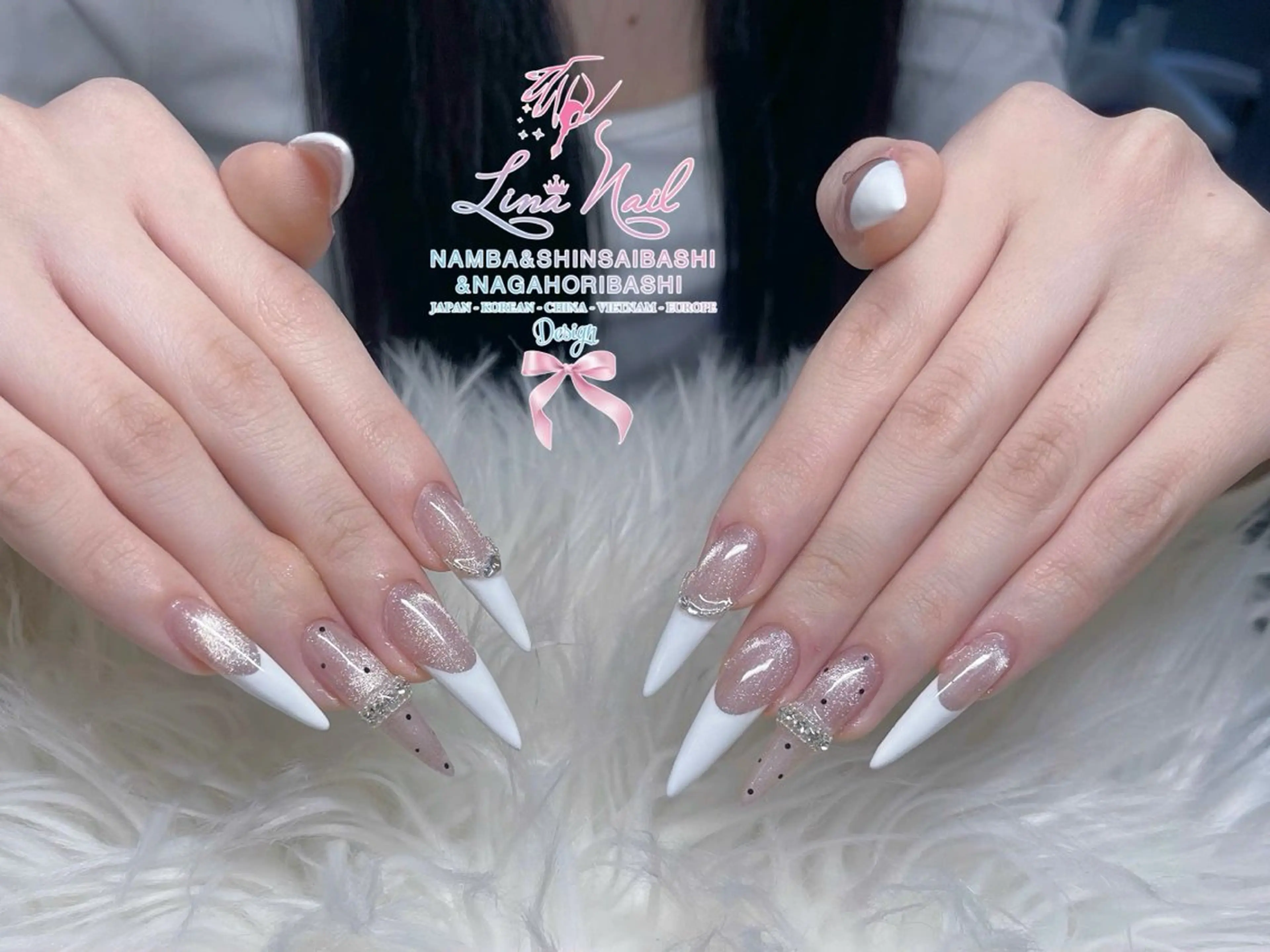 ネイル フットネイル ジェルネイル 持ち込み ネイルチップ ハンドネイル リナネイル 長堀橋店／東心斎橋店のネイルデザイン