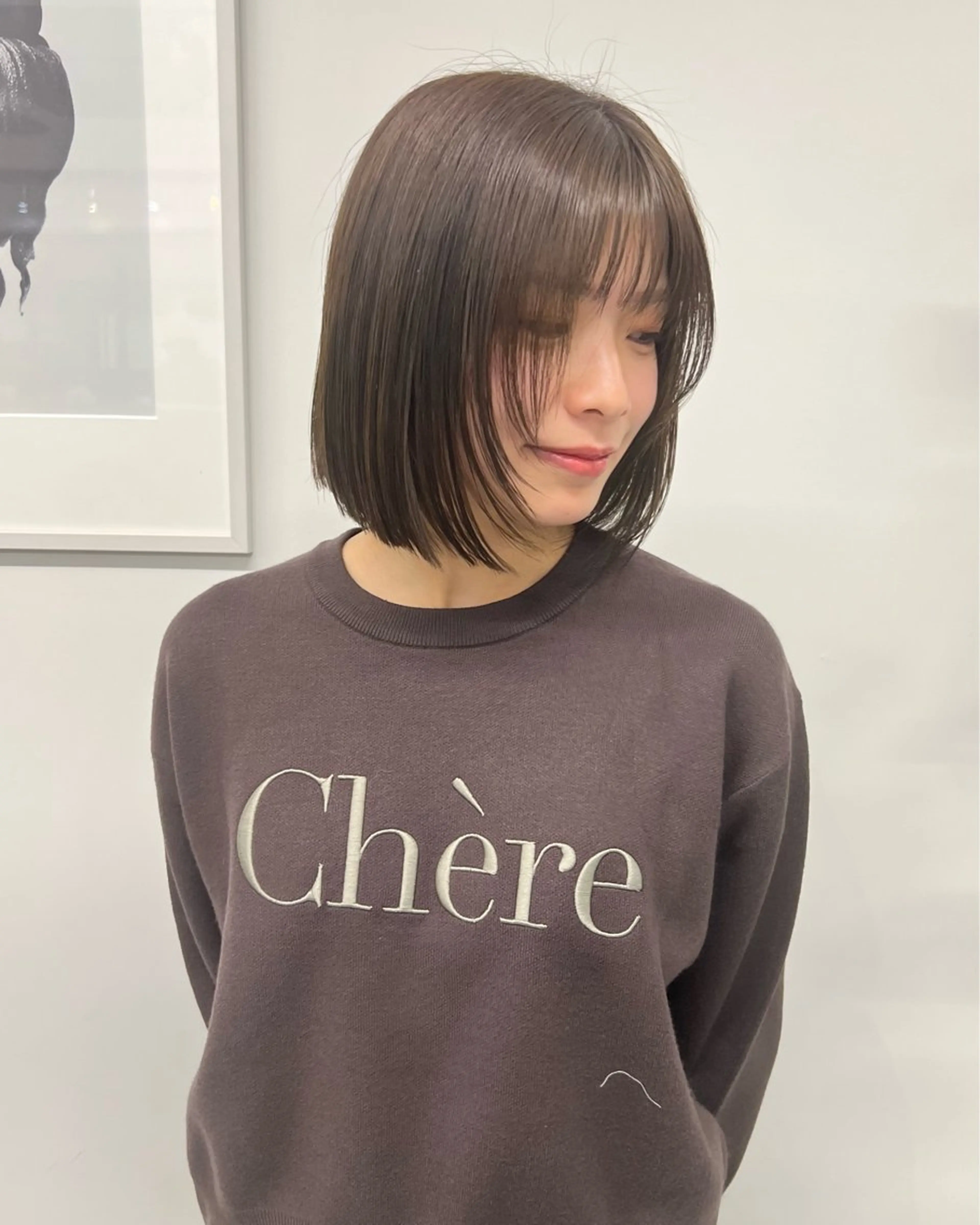 ショート カラー カット ヘアカラー トリートメント 樫原裕二 /柔らかいカラーのヘアスタイル