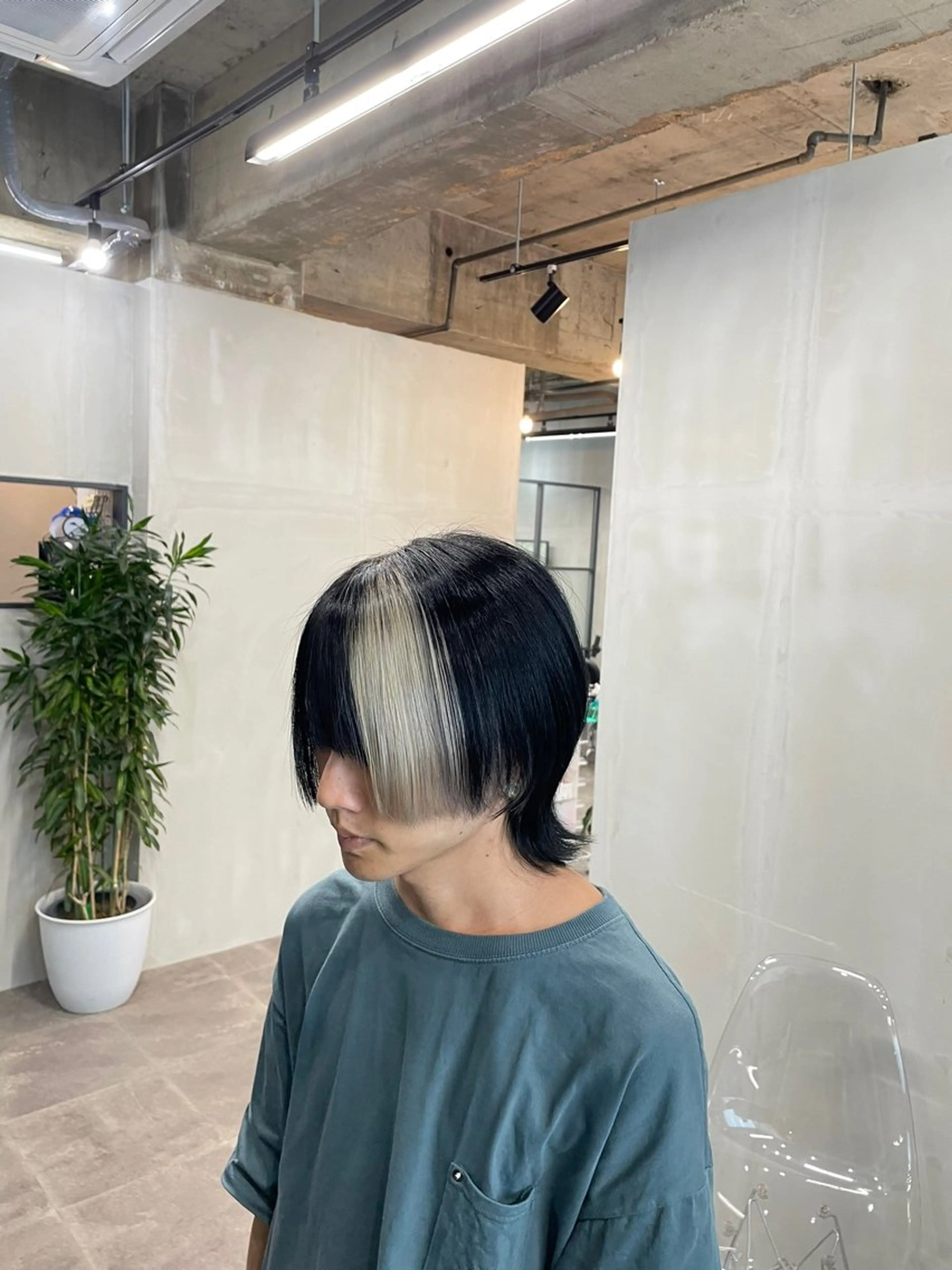 ショート カラー メンズ デザインカラー カット ヘアカラー トリートメント 髪質改善&トリートメント ALLENhair八尾店所属・ALLENhair 八尾店のヘアスタイル