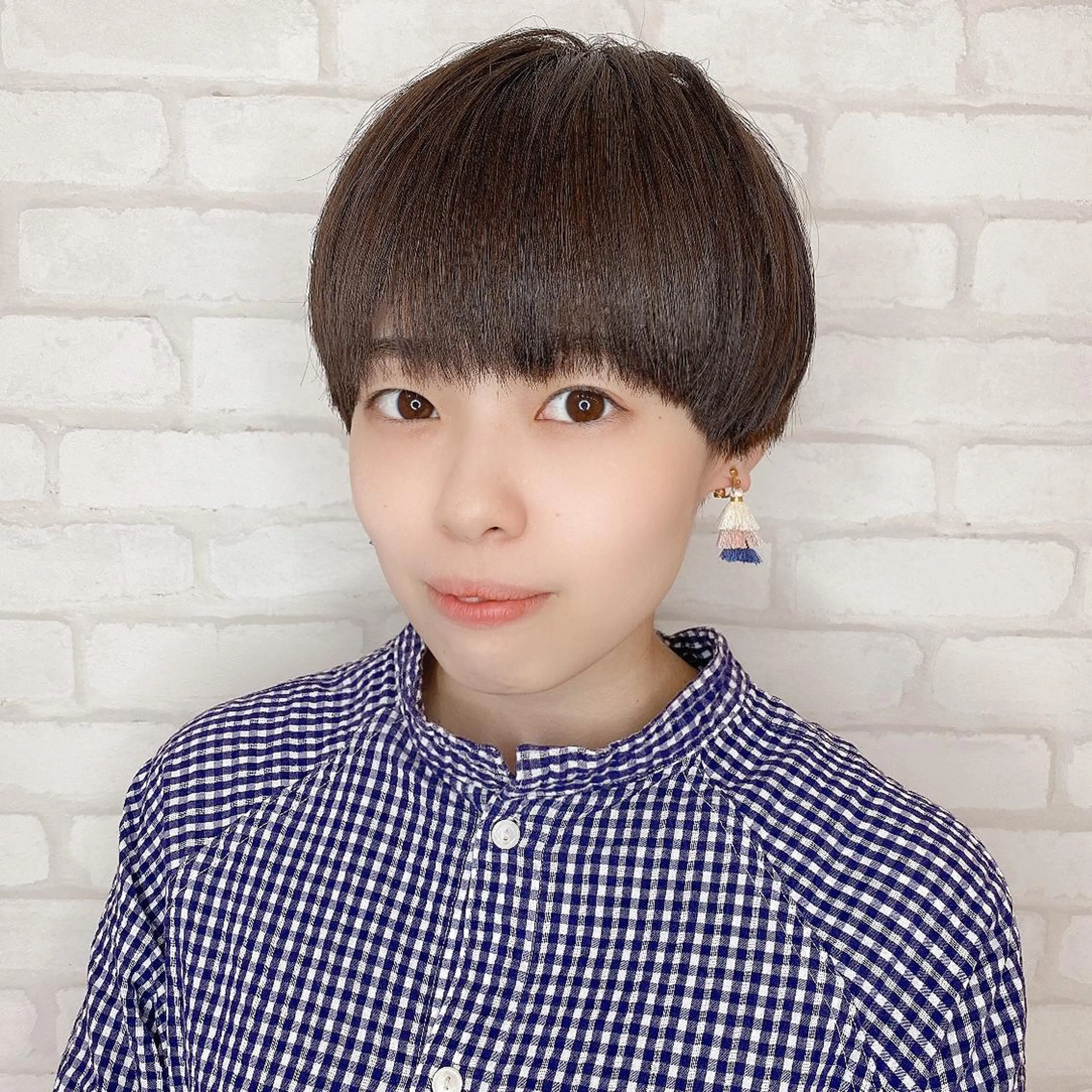 ショート カラー abilita AZUSAのヘアスタイル