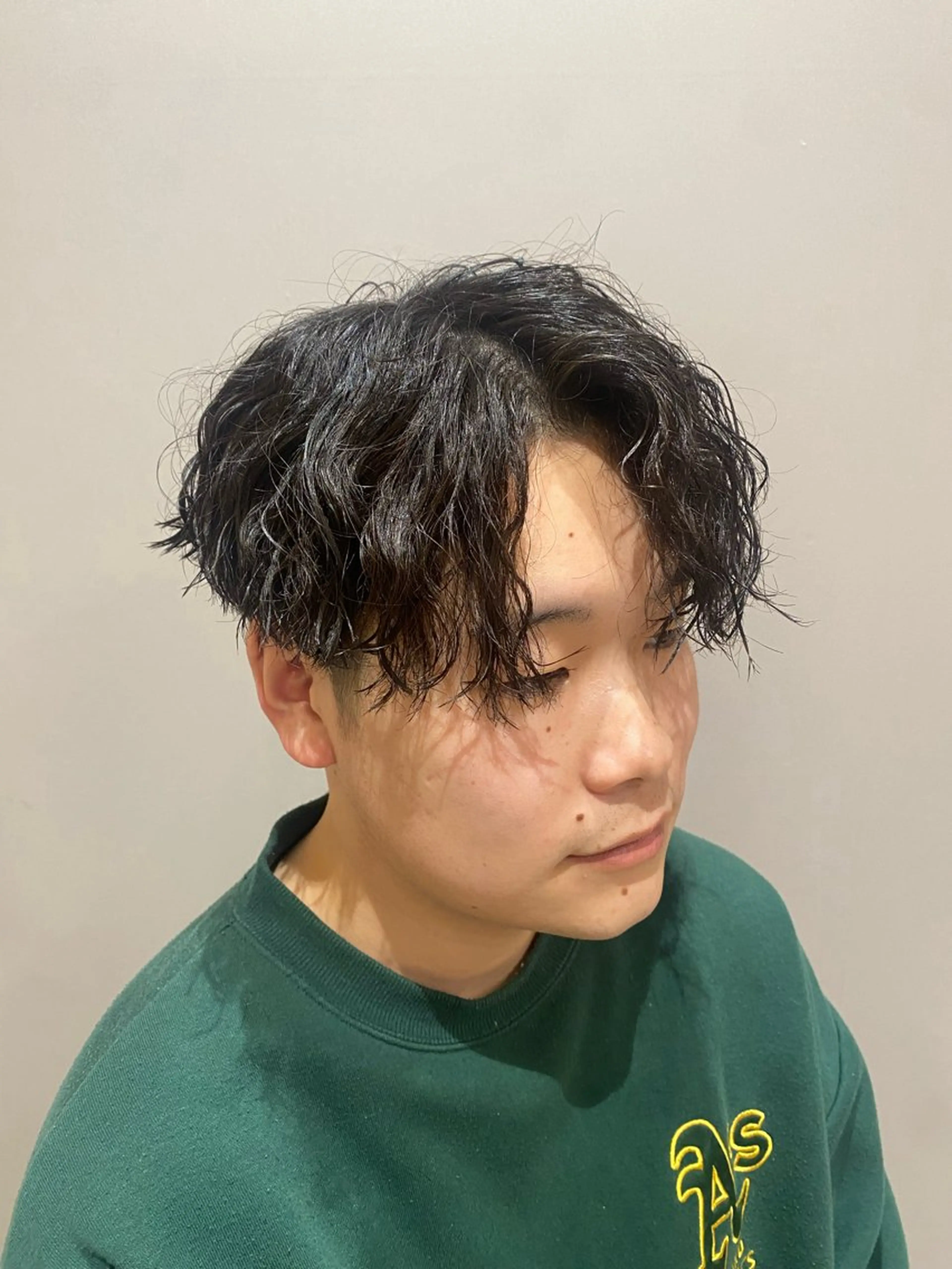 パーマ メンズ 佐藤 生基のヘアスタイル