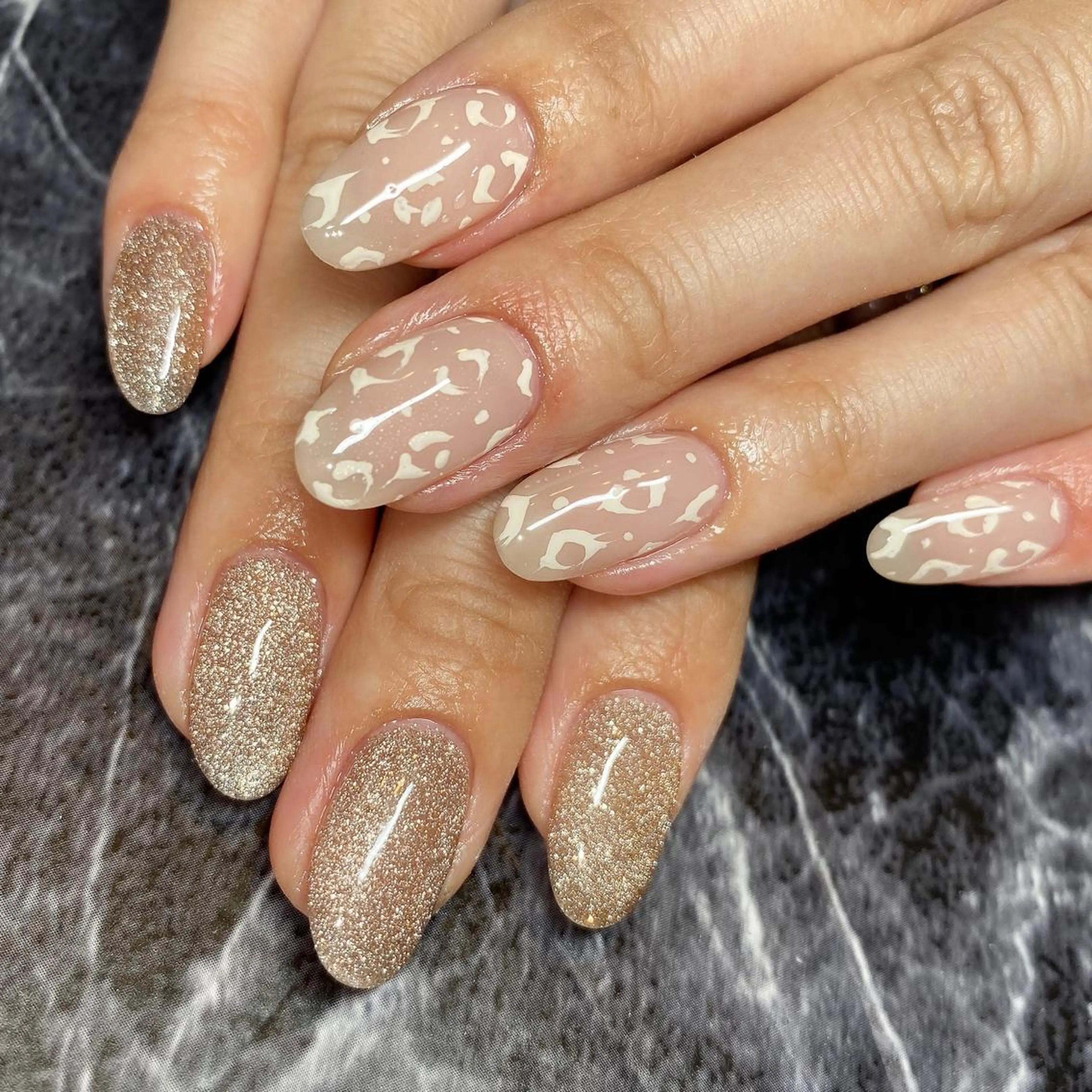 ネイル ジェルネイル しば まなみのネイルデザイン