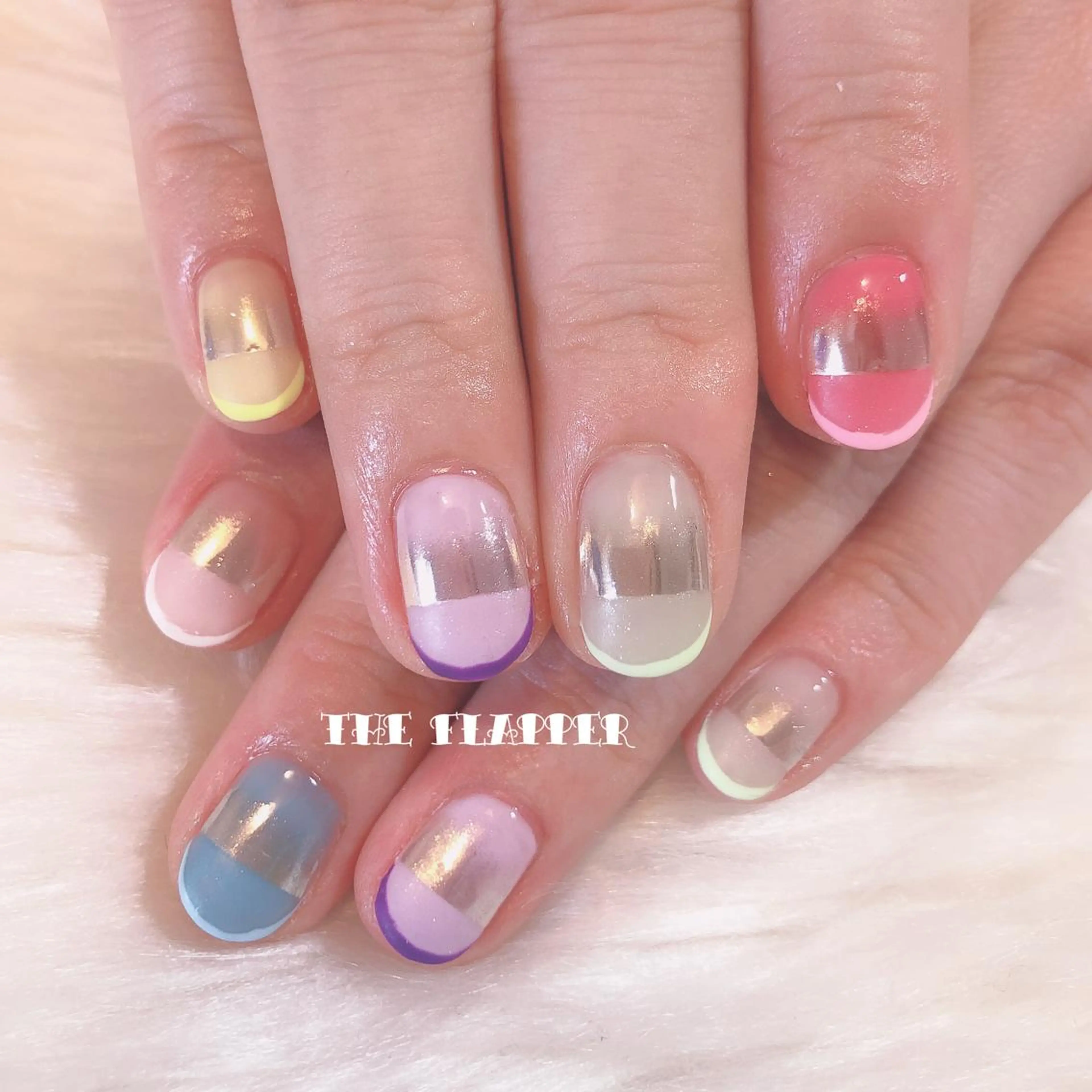 ネイル フレンチネイル 持ち込み ハンドネイル フットネイル NailStudio THE FLAPPER所属・THE FLAPPERのネイルデザイン