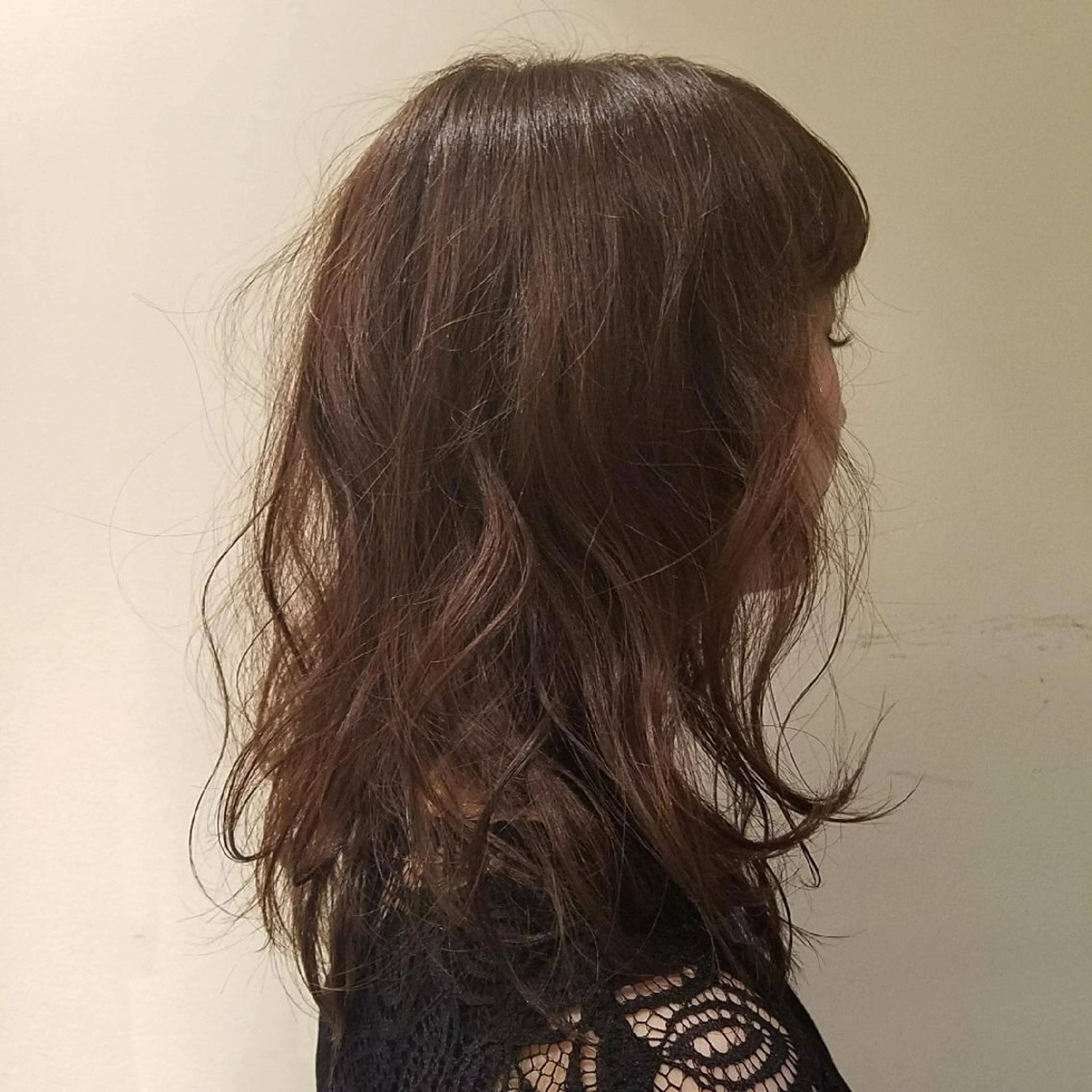 カラー 🙃 透明感カラー/ボブのヘアスタイル