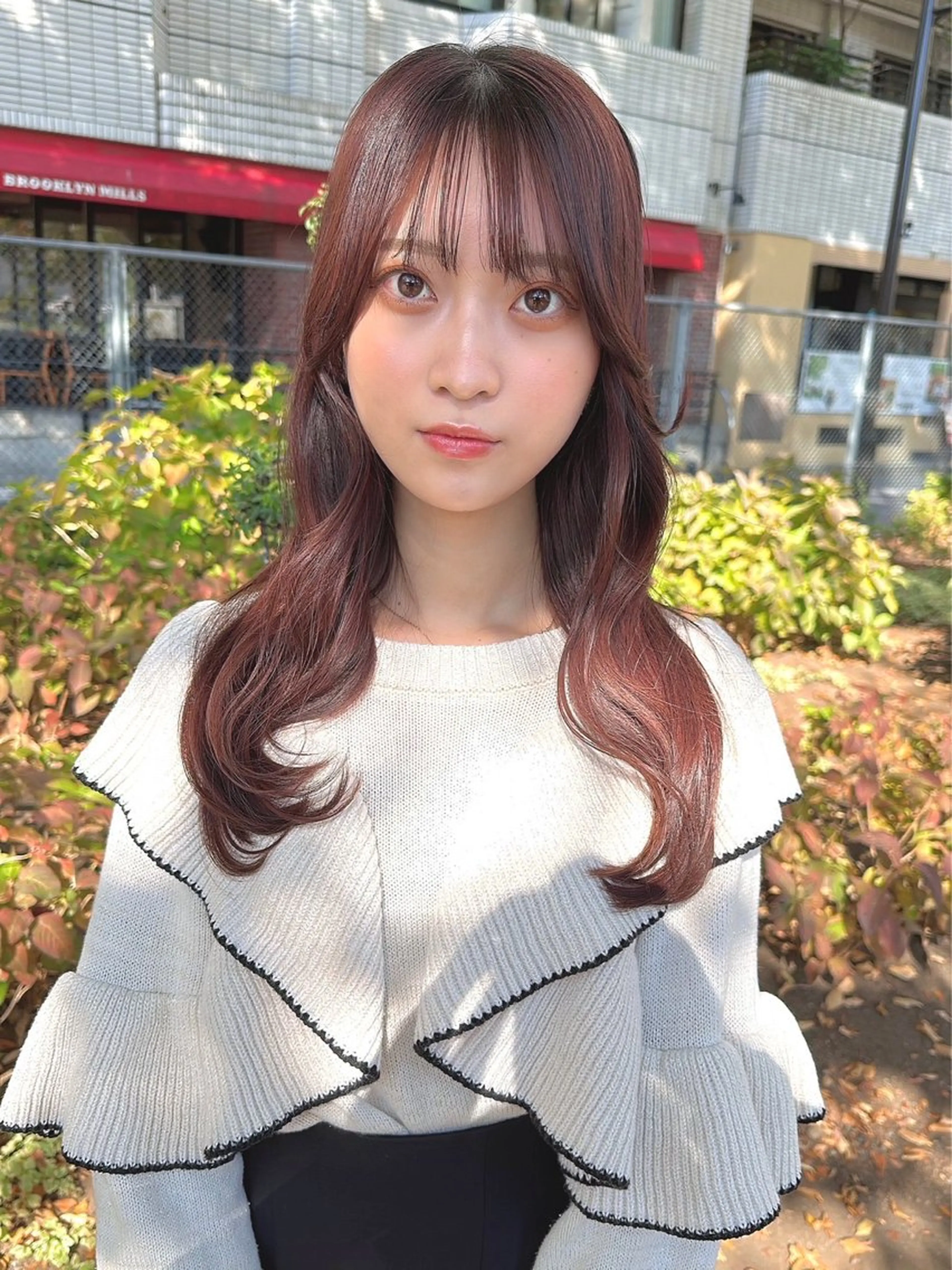 ロング カラー パーマ ヘアアレンジ 【公式】amble luxe池袋東口🩷のヘアスタイル