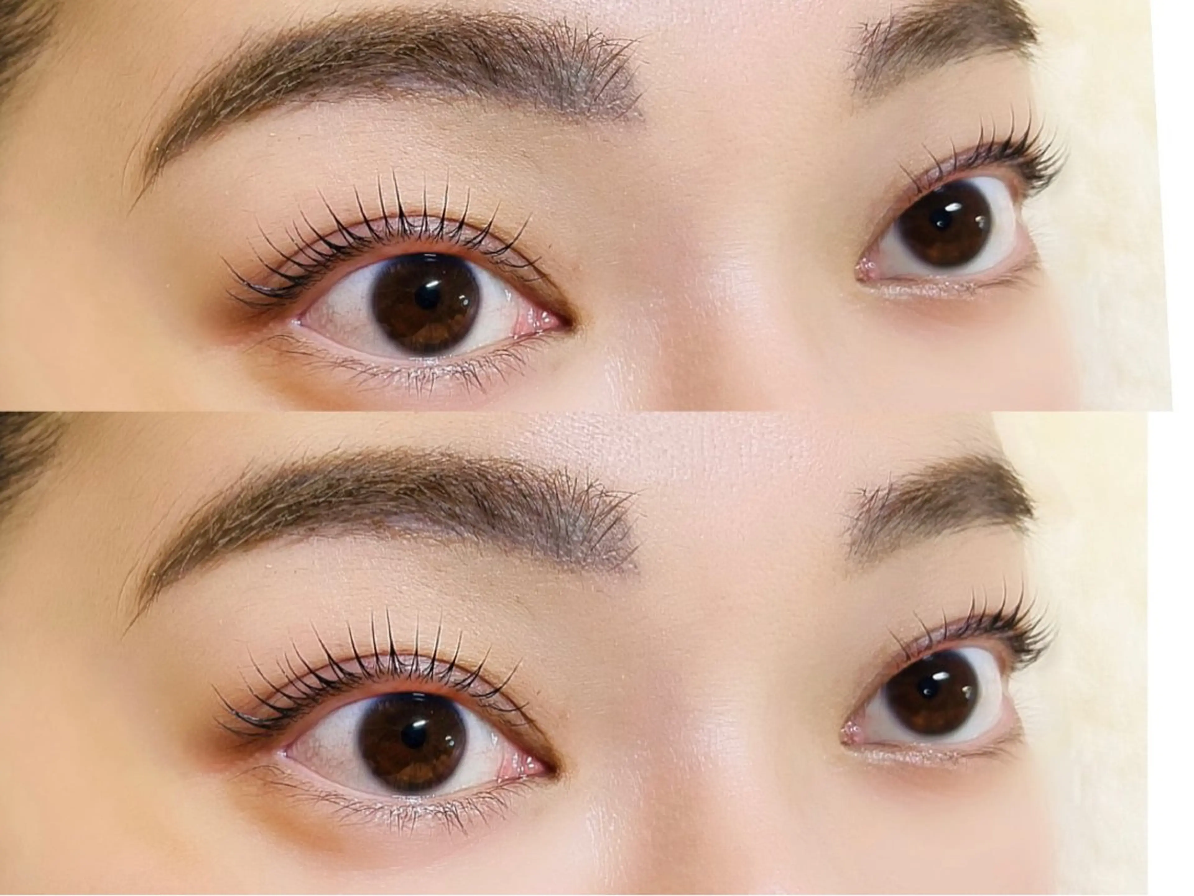 マツエク・マツパ 付け放題 バインドロック 束感まつ毛 フラットラッシュ パリジェンヌラッシュリフト マツパ オーロラ所属・AURORA RINAのマツエク・マツパデザイン