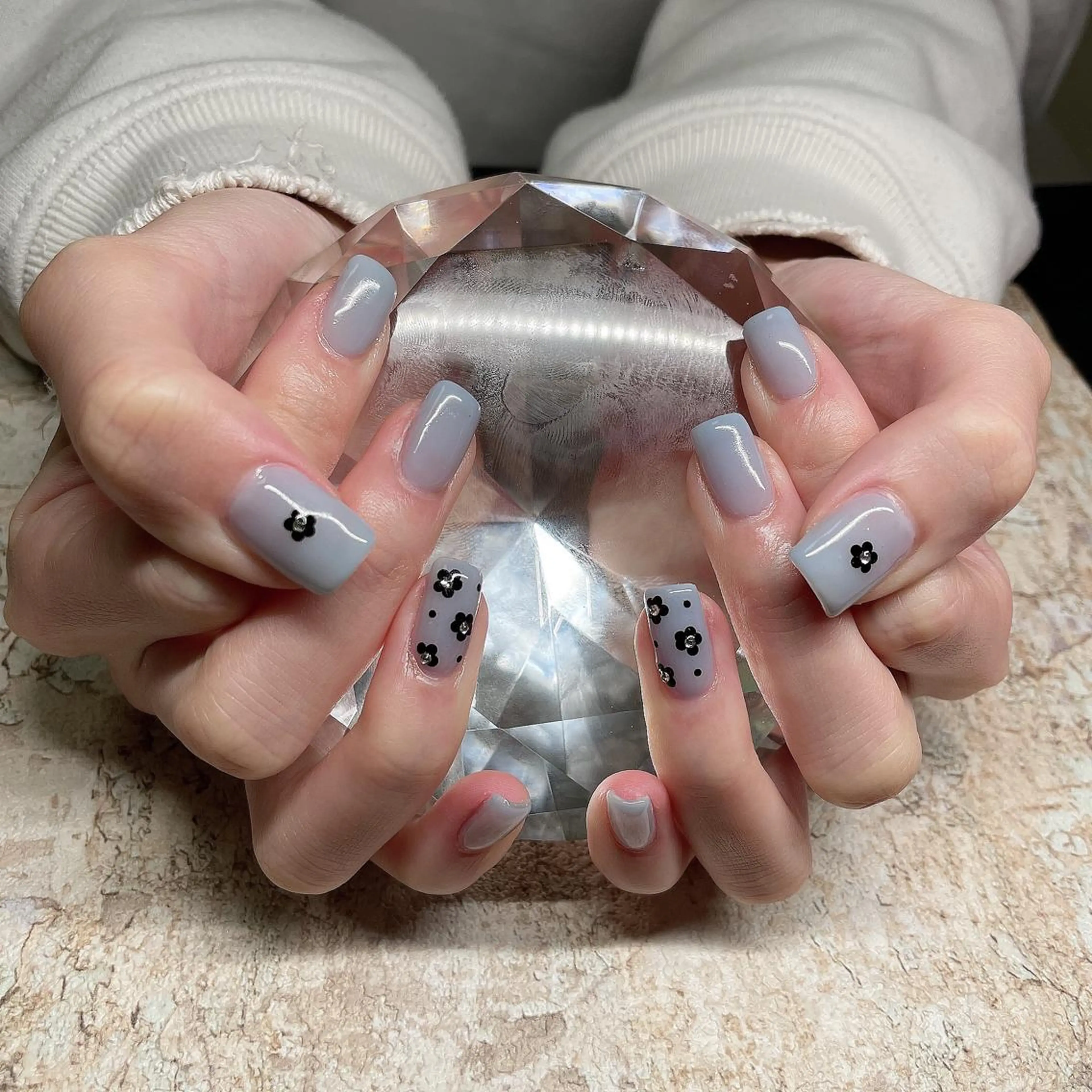 ネイル アートネイル フレンチネイル ジェルネイル グラデーション 韓国ネイル Nail room Bimano所属・Bimano seica♡+°のネイルデザイン