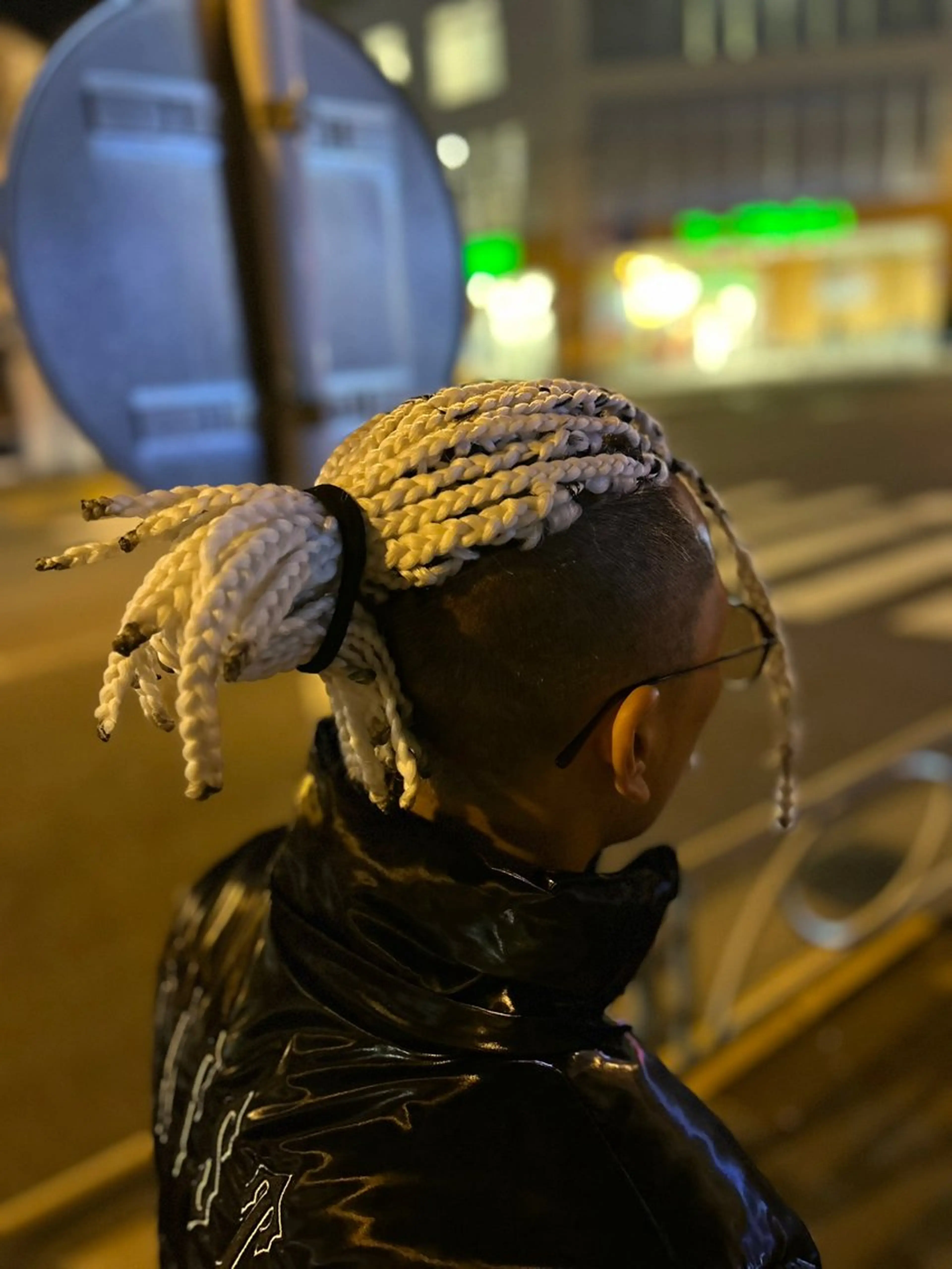 ロング ヘアアレンジ メンズ エクステ ブラックヘア🧜‍♂ 😈itsuki👿のヘアスタイル