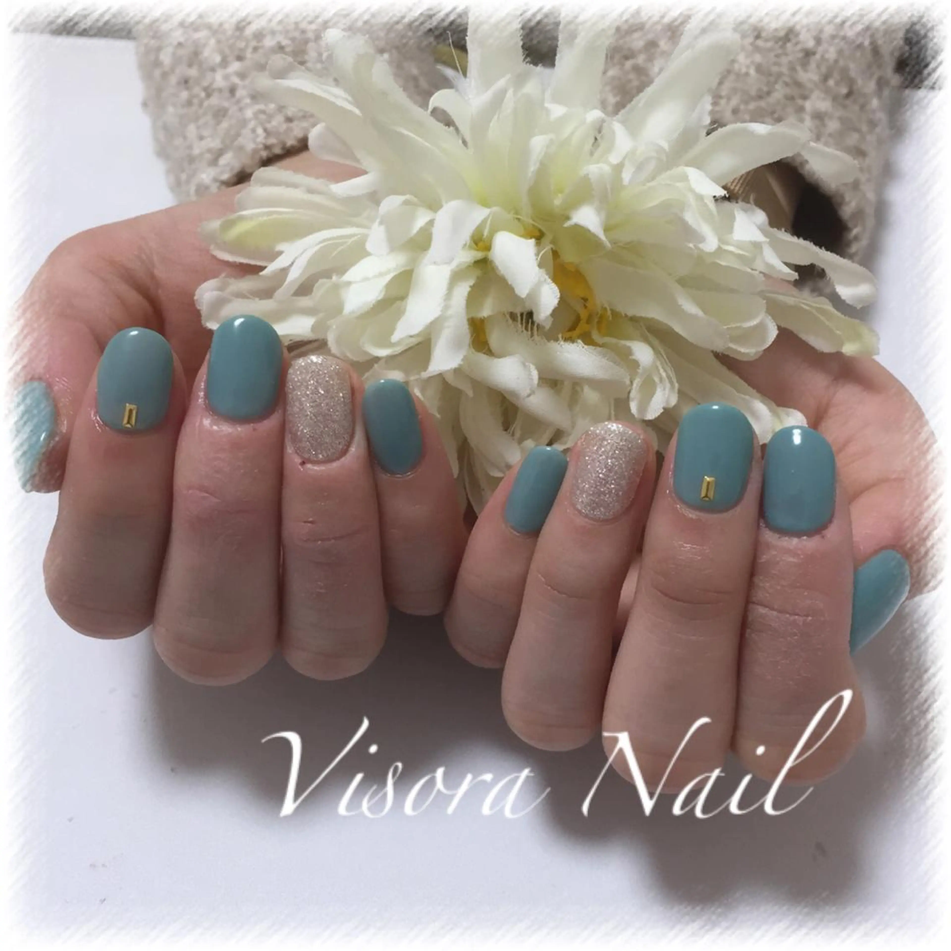 ネイル ワンカラーネイル 美SORA ～ｳﾞｨｿﾗ～のネイルデザイン