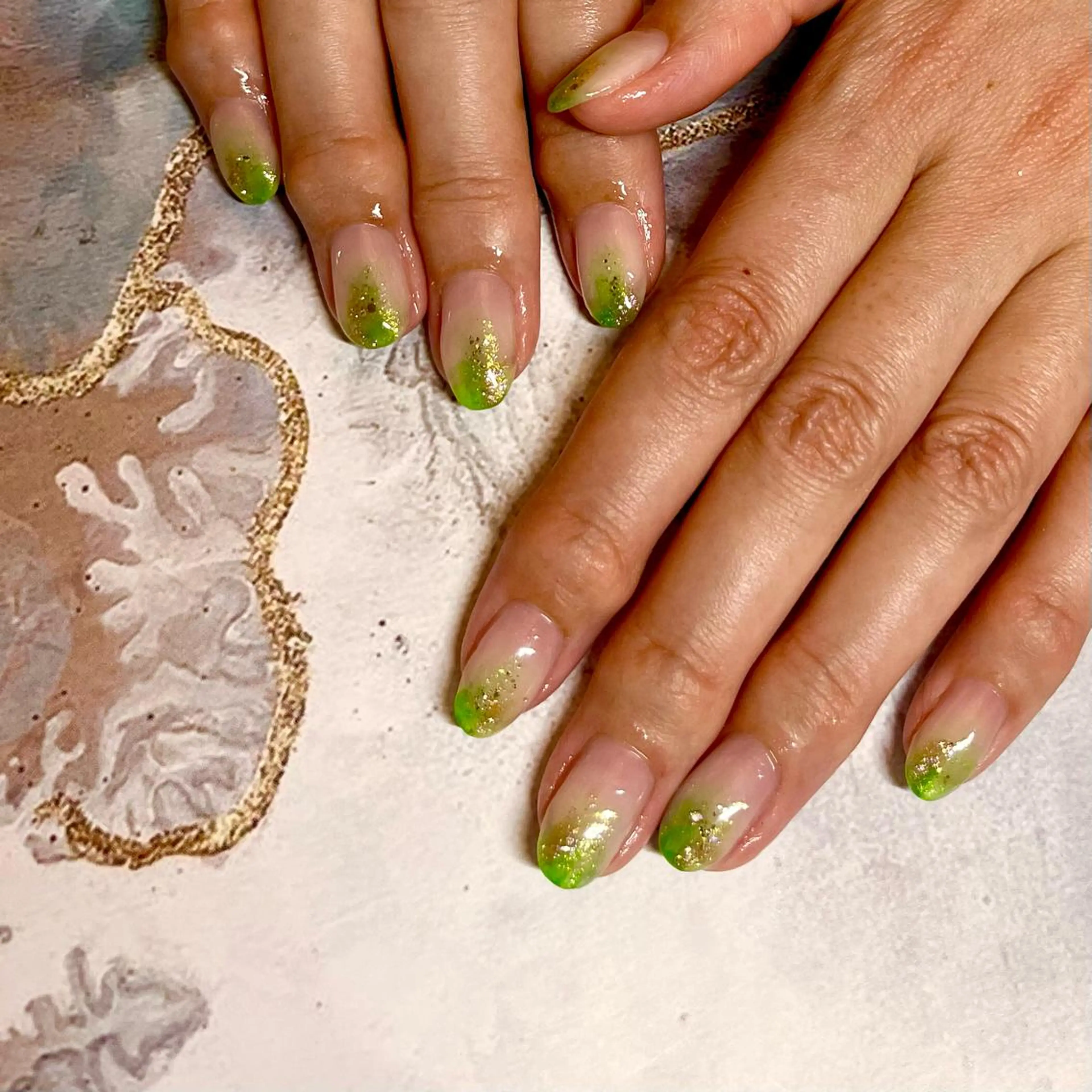 ミディアム ネイル MKY salonのネイルデザイン