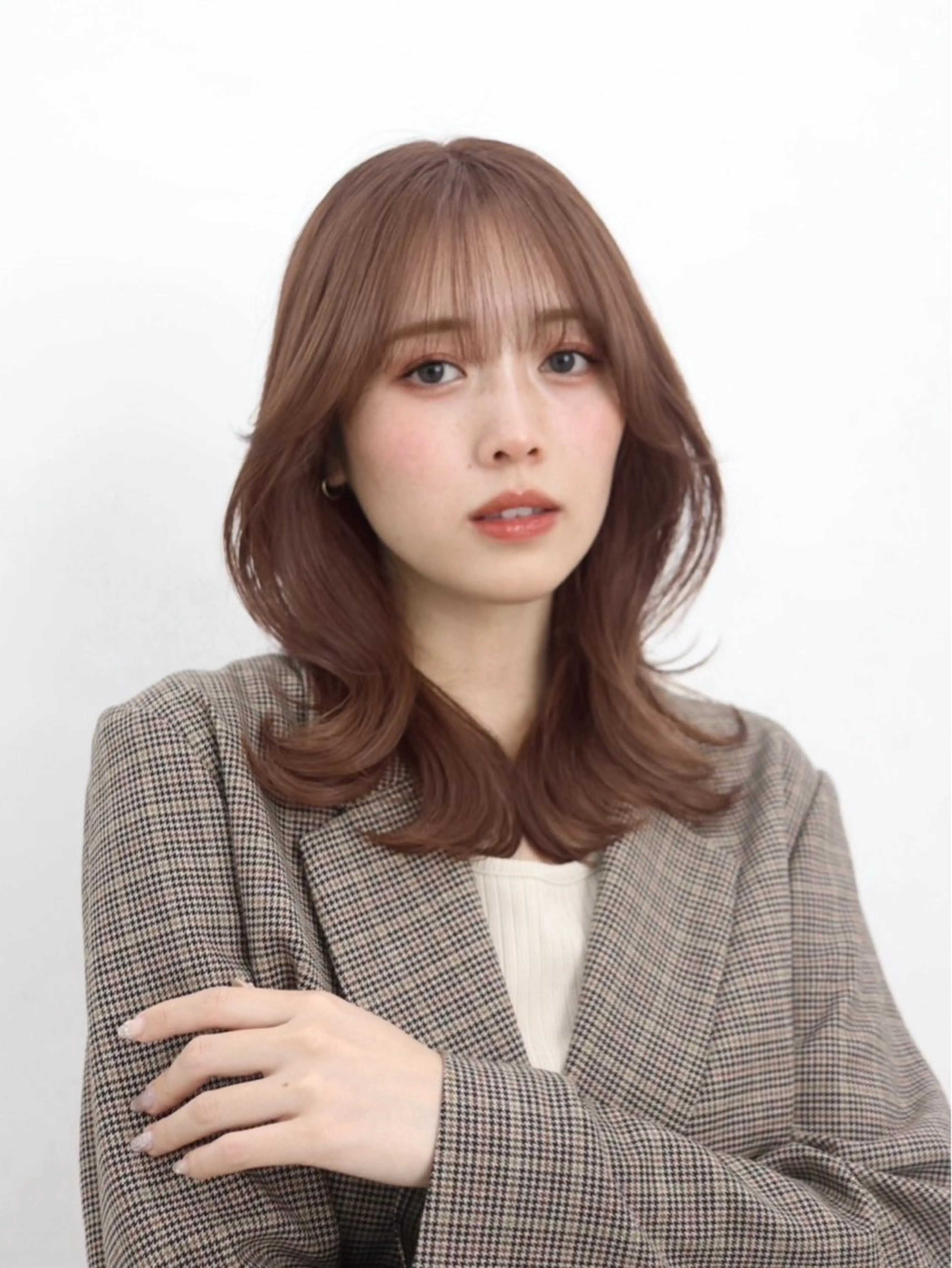 透明感カラー🍁🍂(秋に向けて美しいカラーにオススメ‼️)の写真