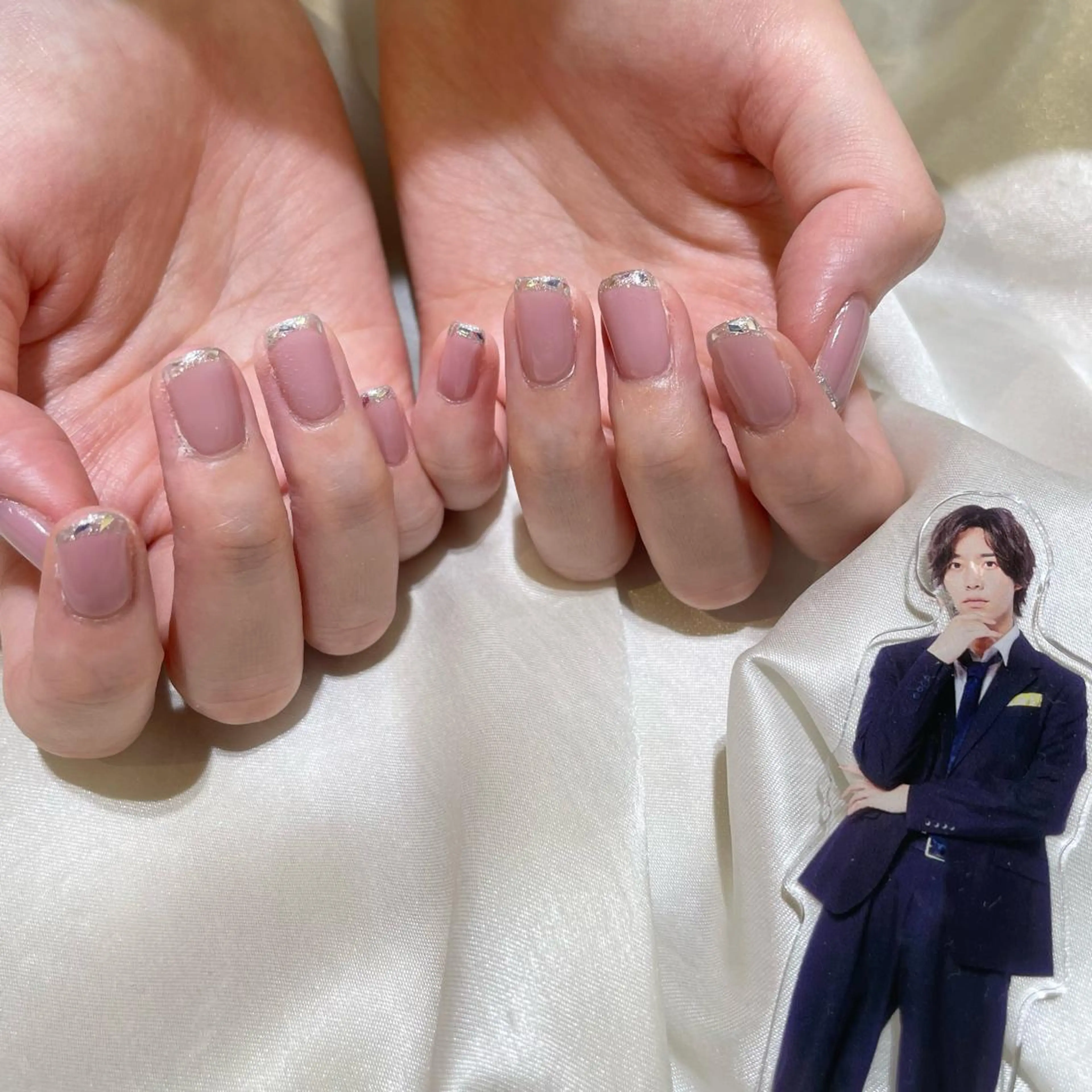 ネイル ガーリー 韓国ネイル マグネットネイル ミラーネイル ニュアンスネイル classic 新横浜所属・山田 暉のネイルデザイン