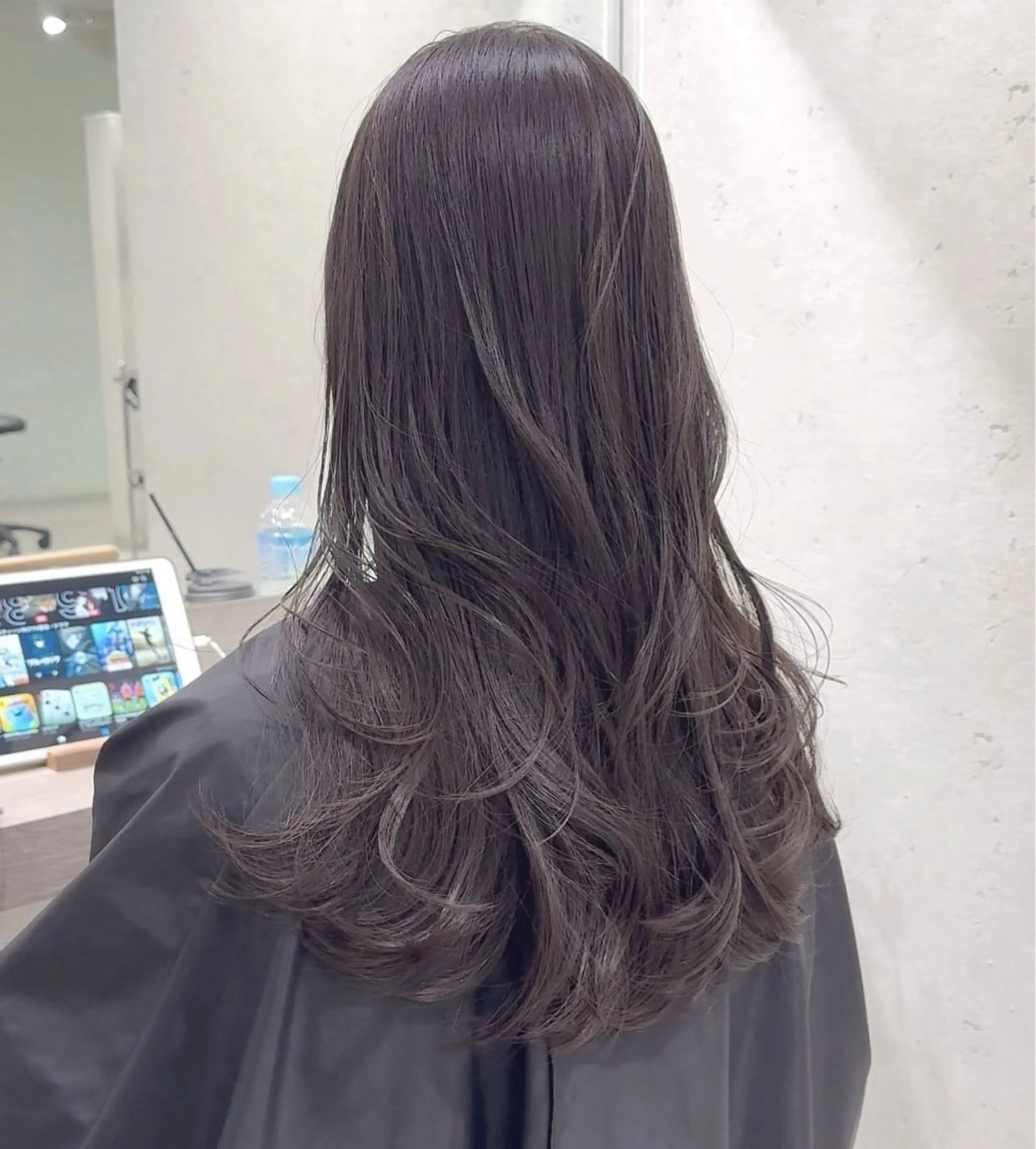 ロング 透明感カラー ふうか　渋谷のヘアスタイル