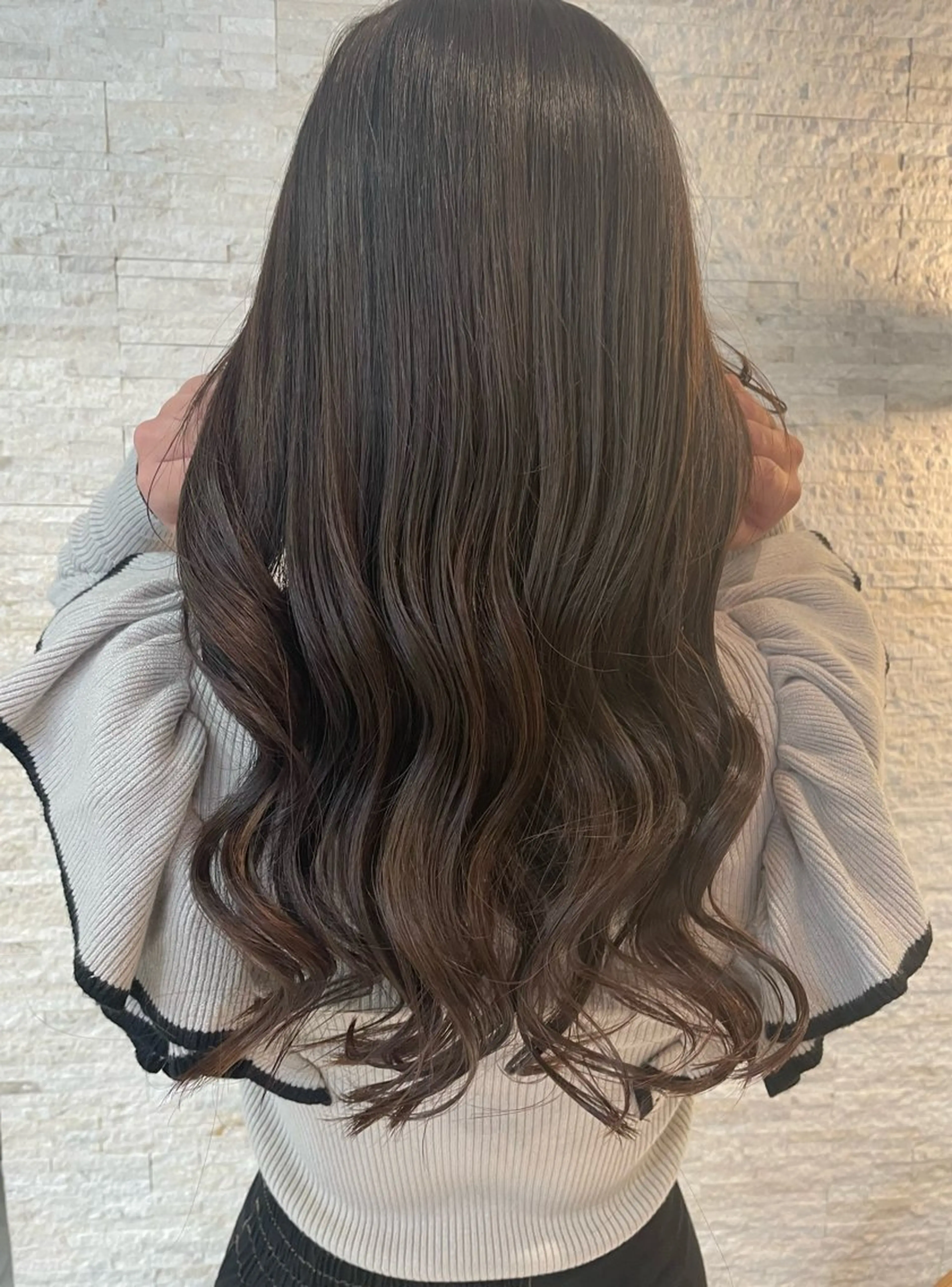 🧡カット＋高発色カラー💐の写真