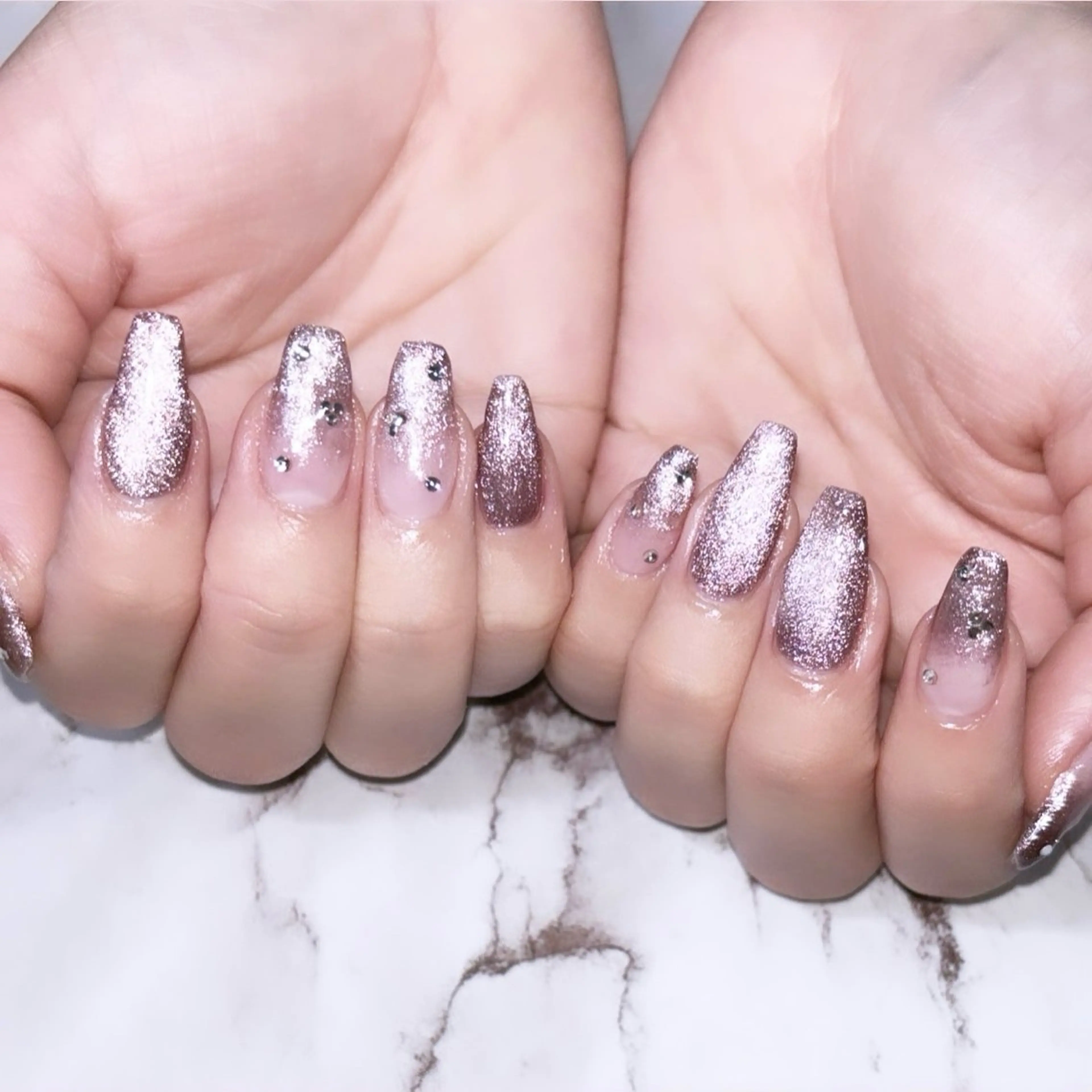 【オフなし】マグネットジェルorフラッシュジェルワンカラーの写真