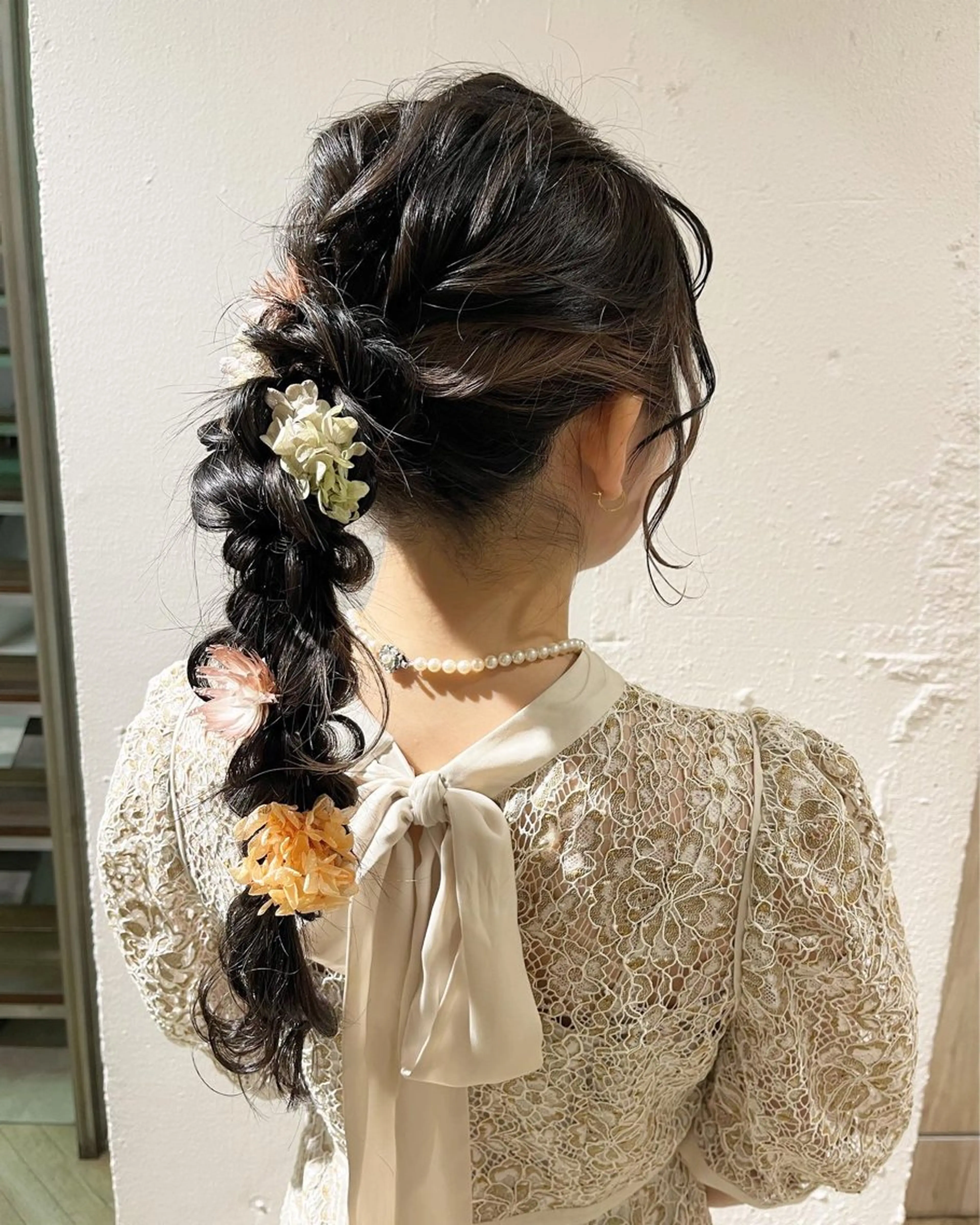 ヘアアレンジ ヘアセット サソウ ユリエ🥥のヘアスタイル