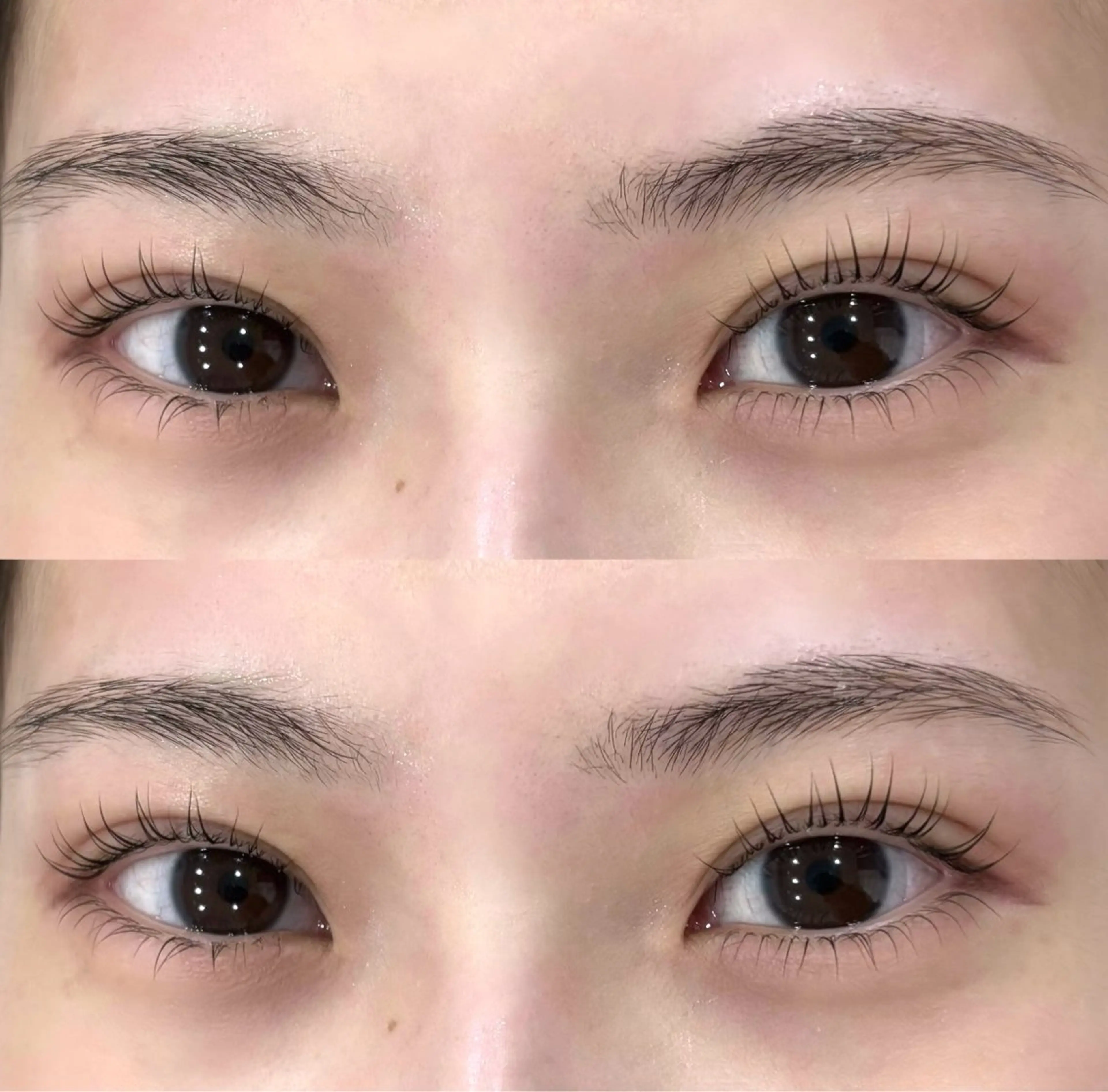 マツエク・マツパ 下まつげエクステ 一重×まつ毛パーマ マツパ eyelash mimi🩶のマツエク・マツパデザイン