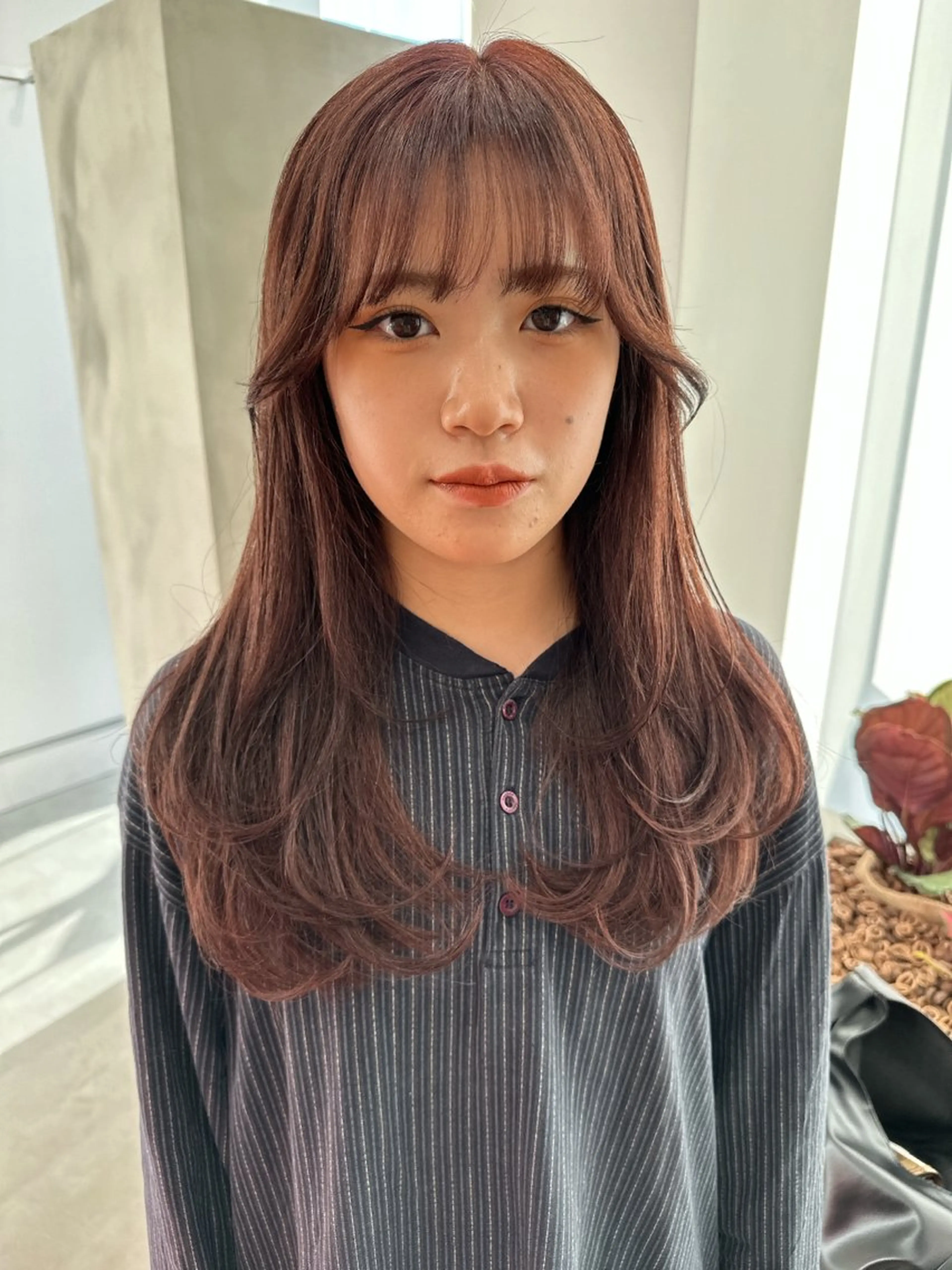 全体カット＋全体カラー＋トリートメントの写真