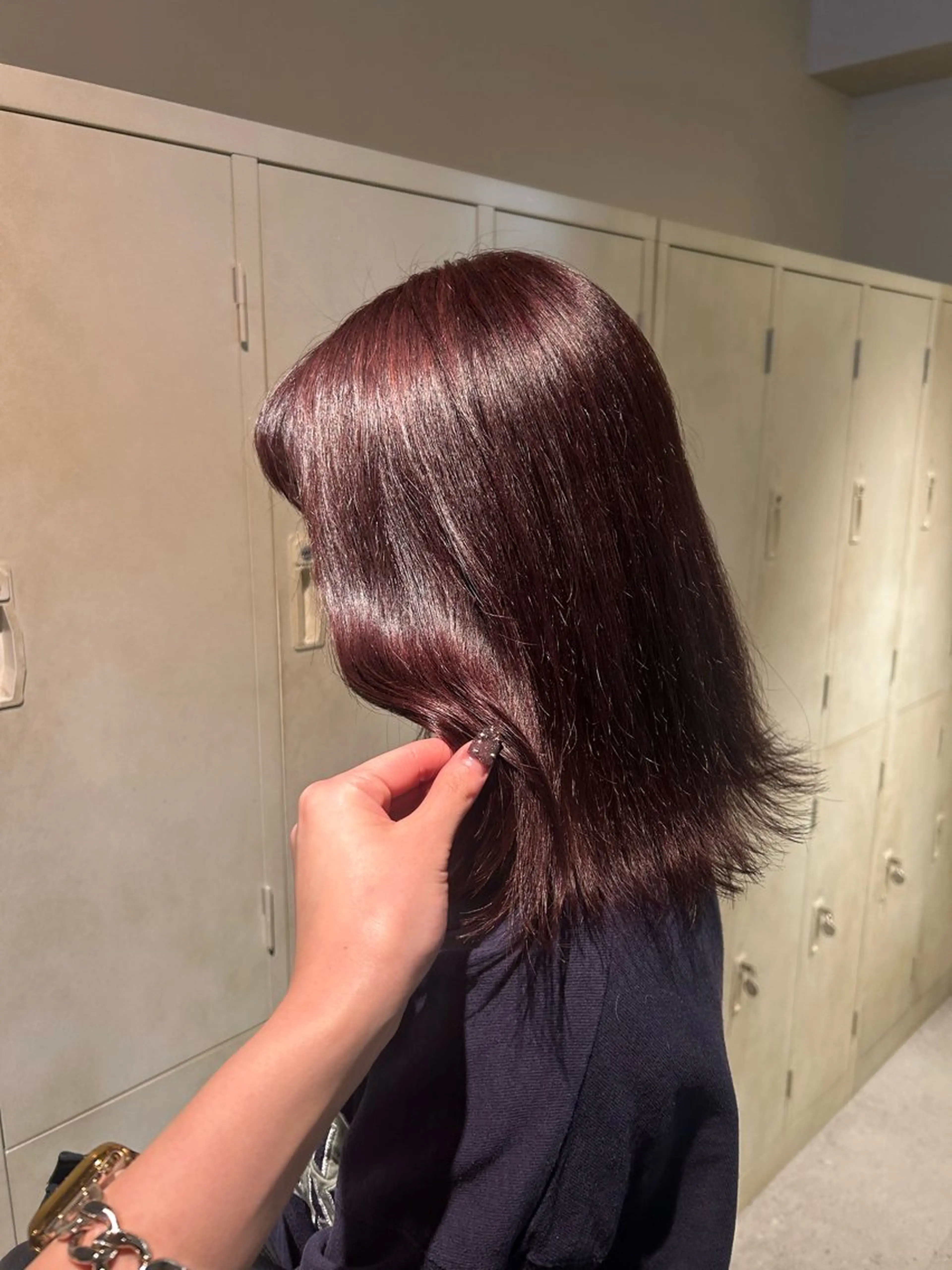 ミディアム カラー ヘアカラー Lolonois野田 ヒガシ カイリ🐬のヘアスタイル