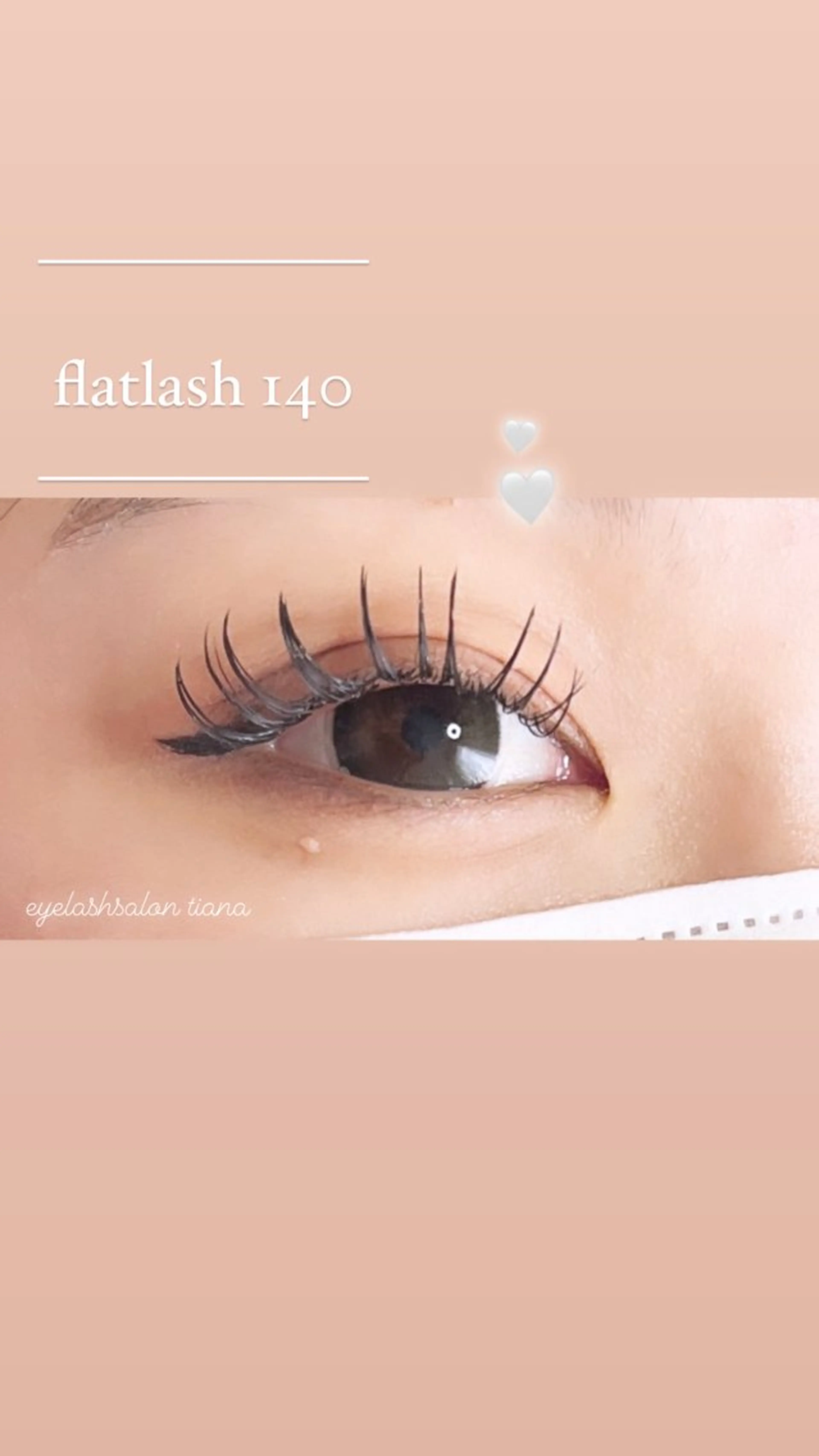 フラットラッシュ『140本』🤍（マツエク）の写真
